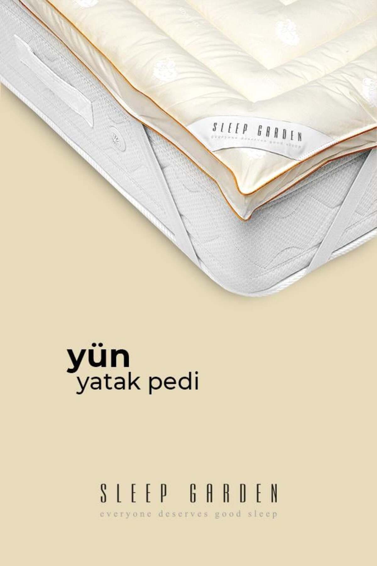 Sleep Garden Yün Yatak Pedi 100x200