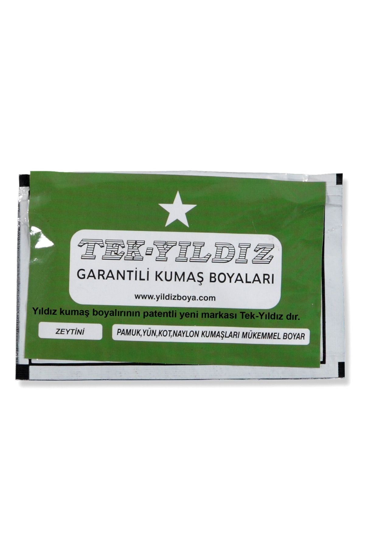 TekYıldız 47 - Kumaş Boyası Zeytini 11 Gr