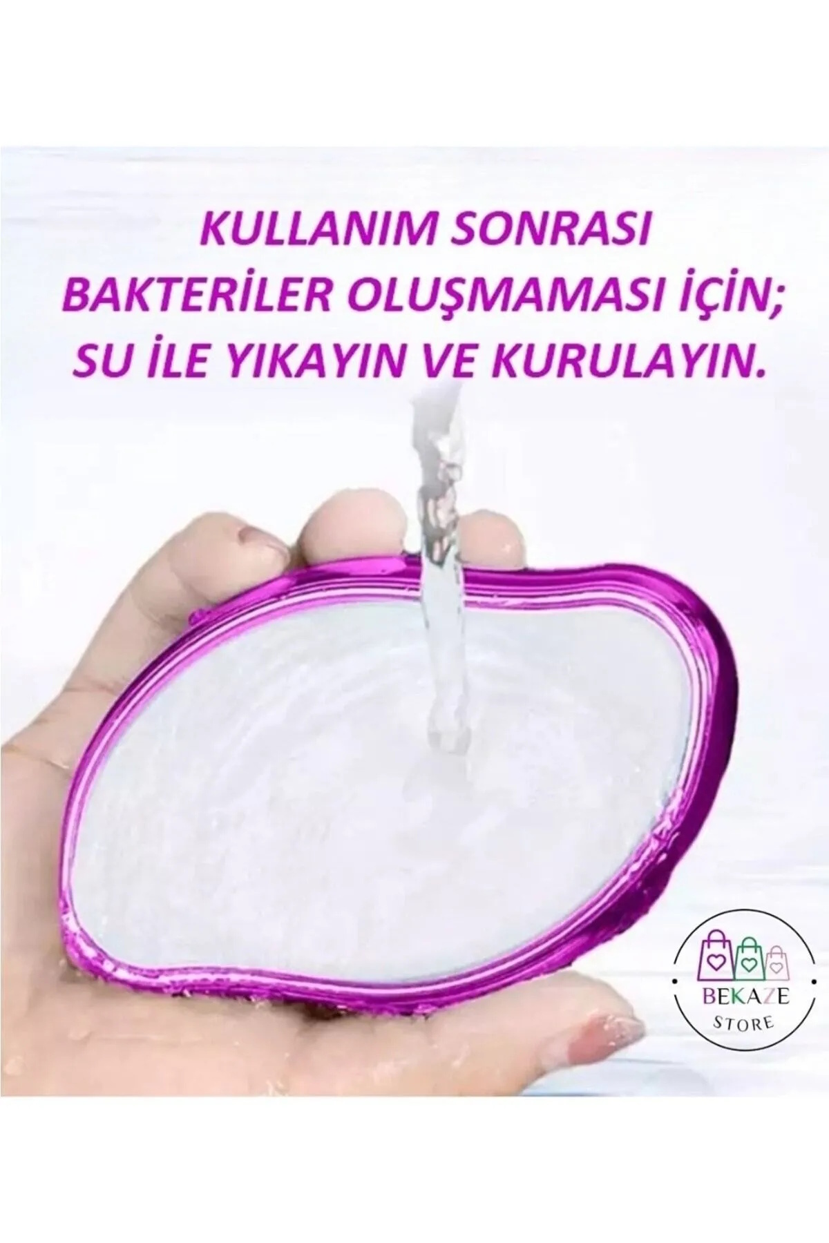 Fuşya Renk Epilasyon Aleti Tüy Dökücü Kristal Taş — CASDEK-KRSTLTAŞ0001 — تصویر 7 از 7