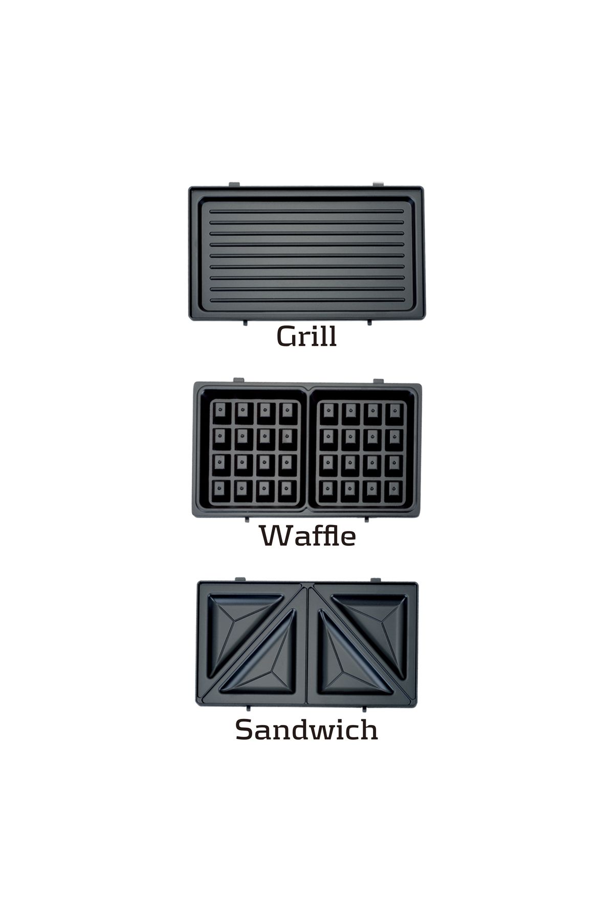 Geepas-2 Slice Sandwich Maker, Cool Touch Handle, Automatic Temperature Control and Non-Stick Plate 5