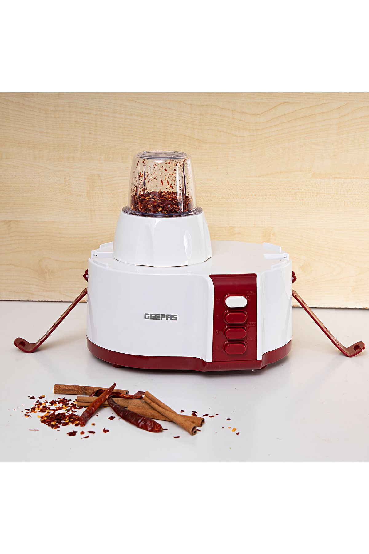 Geepas-4-in-1 Food Processor, 2 Speed with Pulse Control | 600W Powerful Motor 4