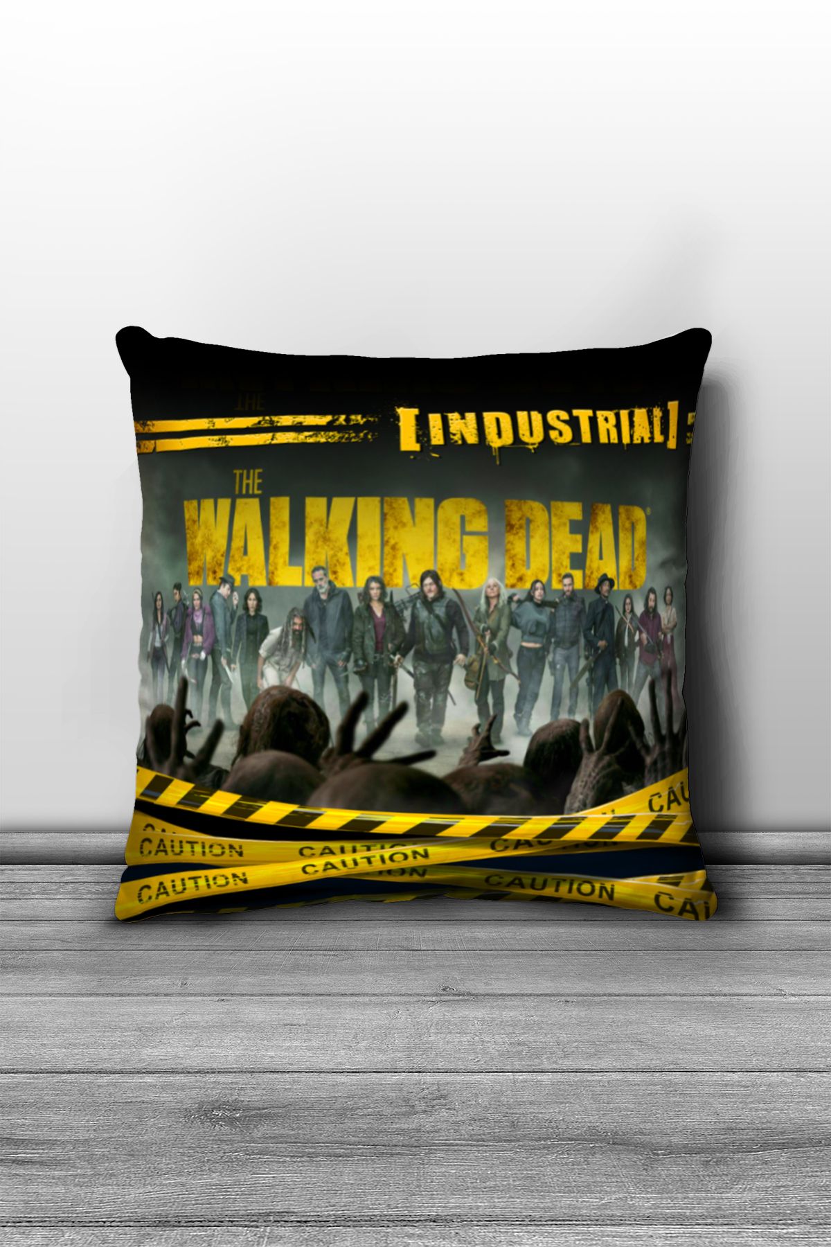 Madame Mila-The Walking Dead Patterned Double-Sided Throw Pillow Cover - Set of 4 5