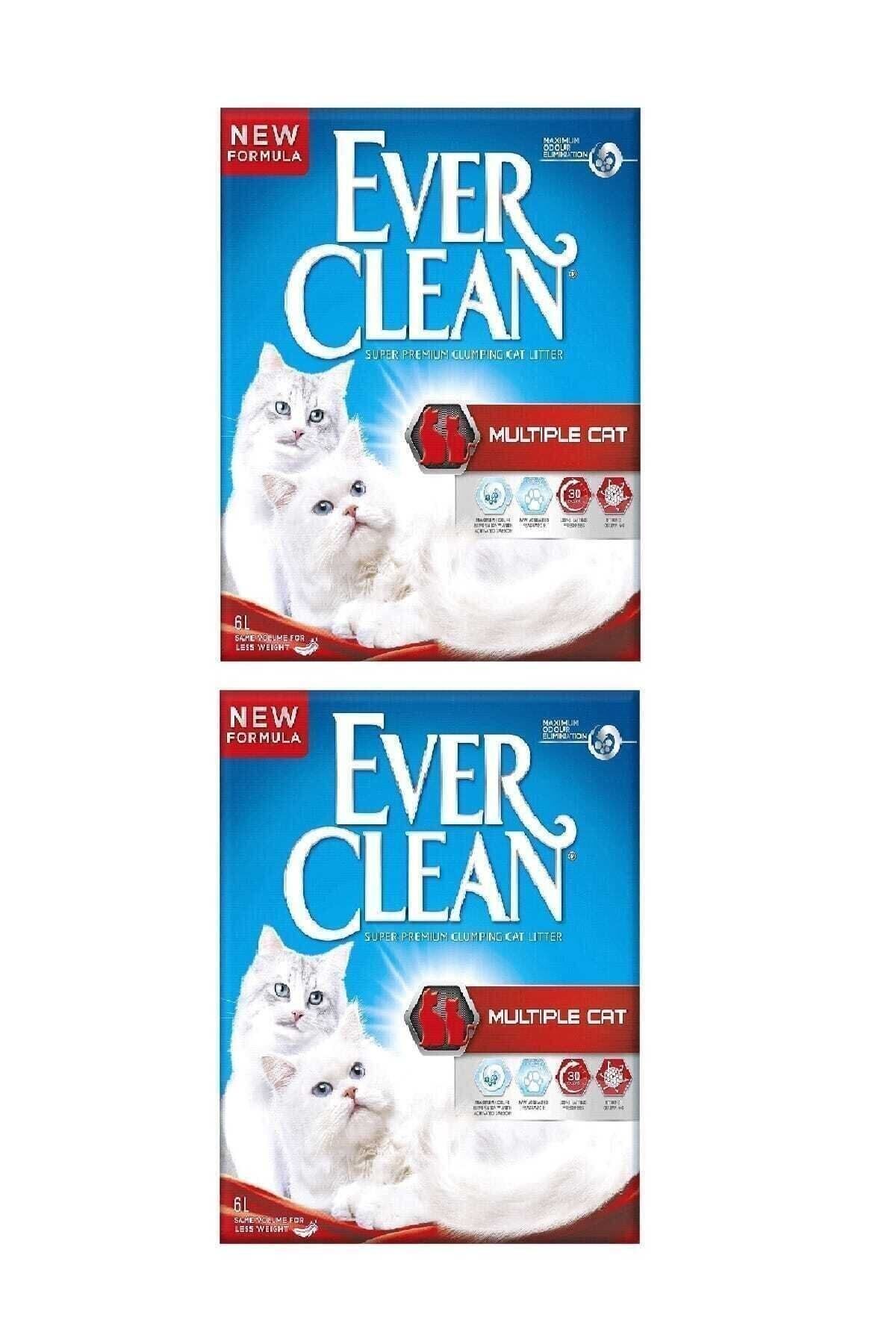 Ever Clean Multiple Kedi Kumu - 10 Lt X 2 Adet