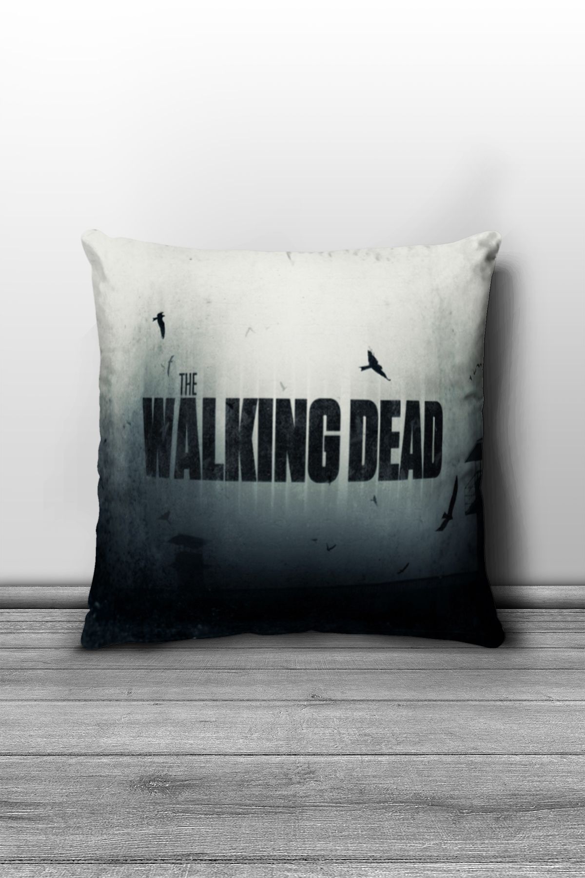 Madame Mila-The Walking Dead Patterned Double-Sided Throw Pillow Cover - Set of 4 2
