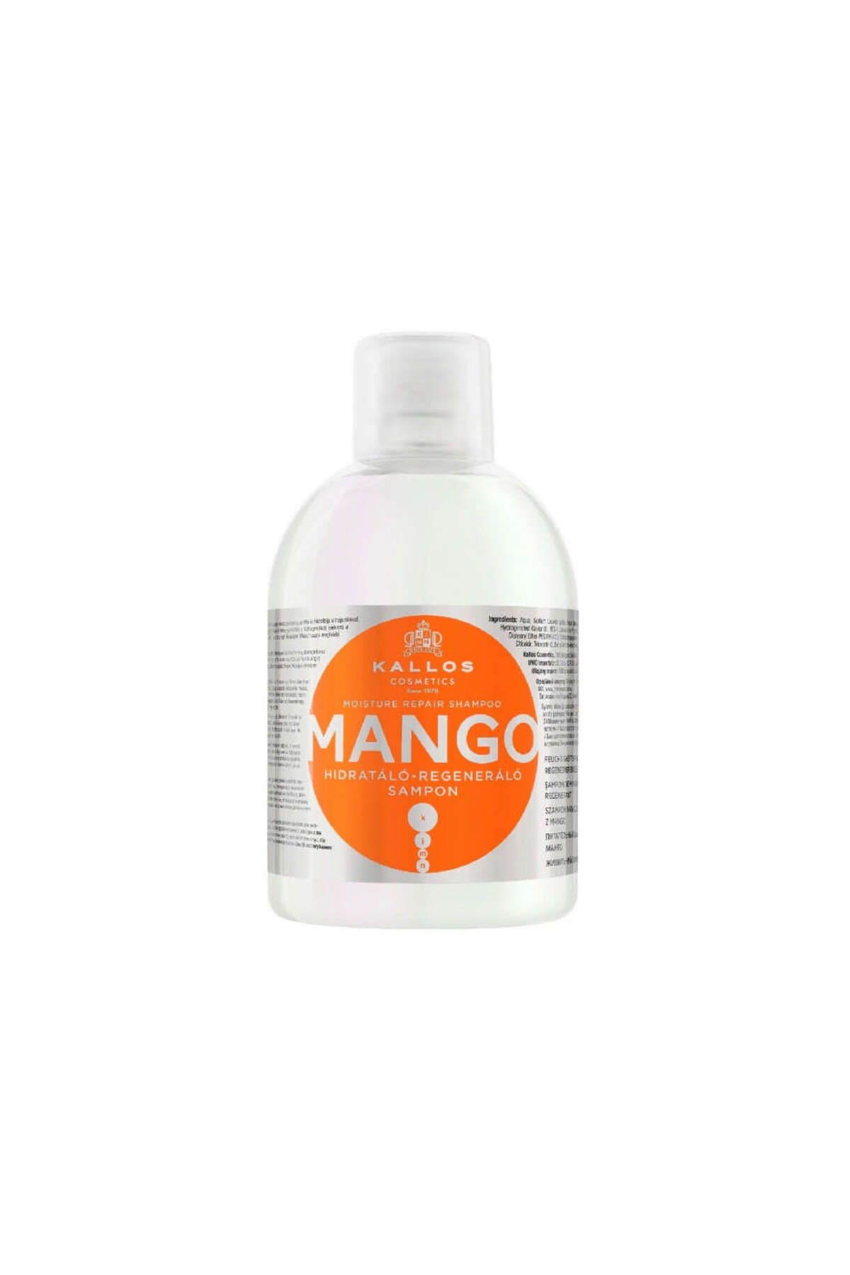 Kallos Cosmetics Kallos Kjmn Mango Yağı İçeren Onarıcı Şampuan 1000 ML 577117