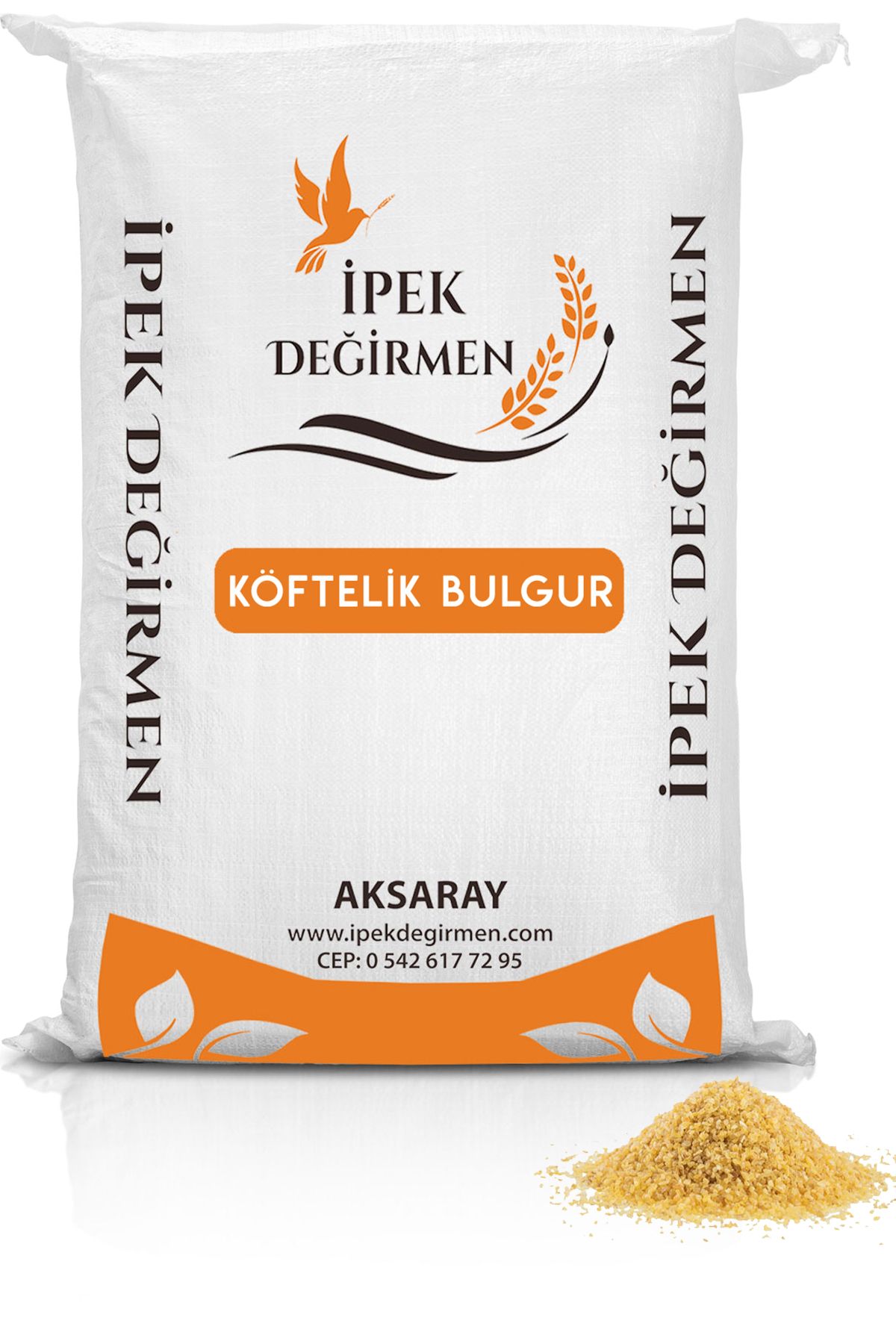 İpek Değirmen 1 Kg Kısırlık Köftelik Bulgur Ince Doğal Köy Bulguru