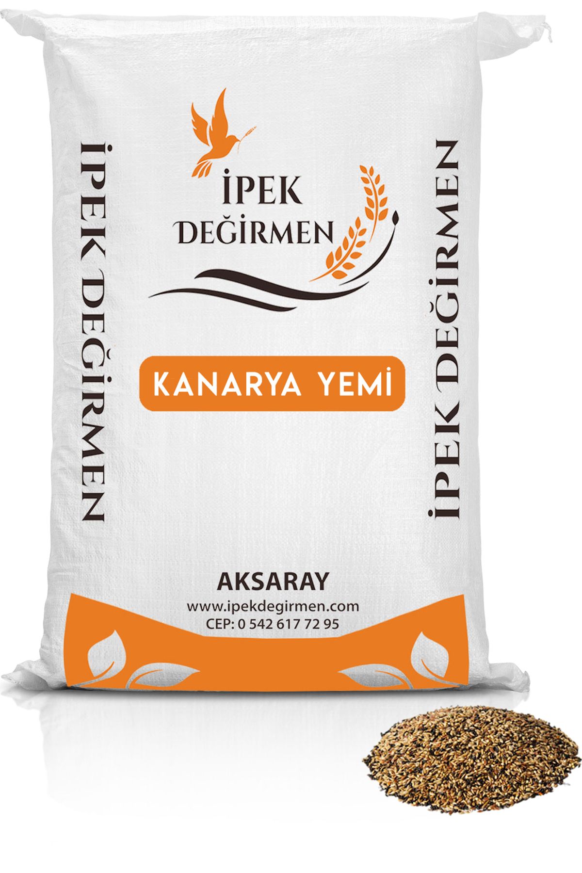 İpek Değirmen 5 Kg Karışık Kanarya Yemi Vitaminli Aspur Kuş Yemi