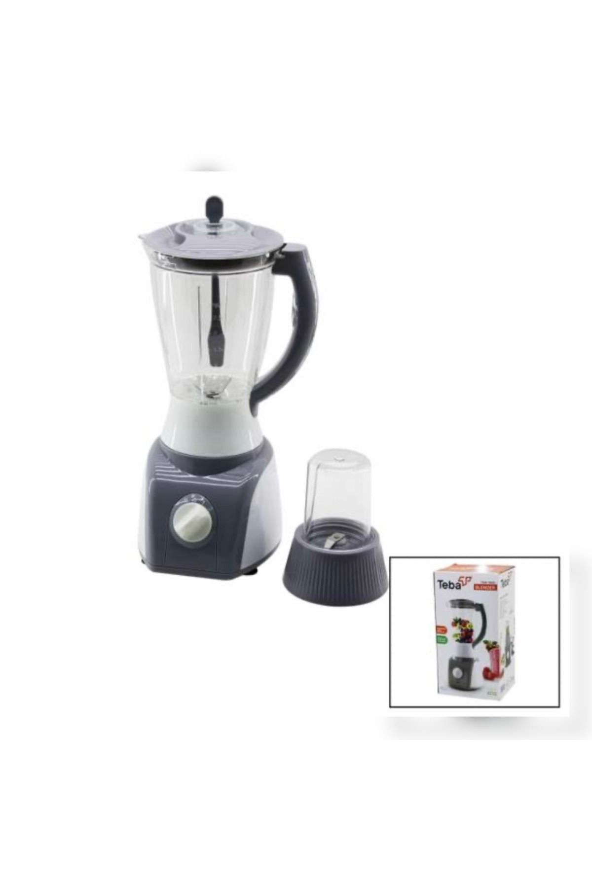 abnturk Tsw-1800 Blender Doğrayıcı Paslanmaz Bıçaklar 3 kademe hız ayarı Buz kırma özelliği