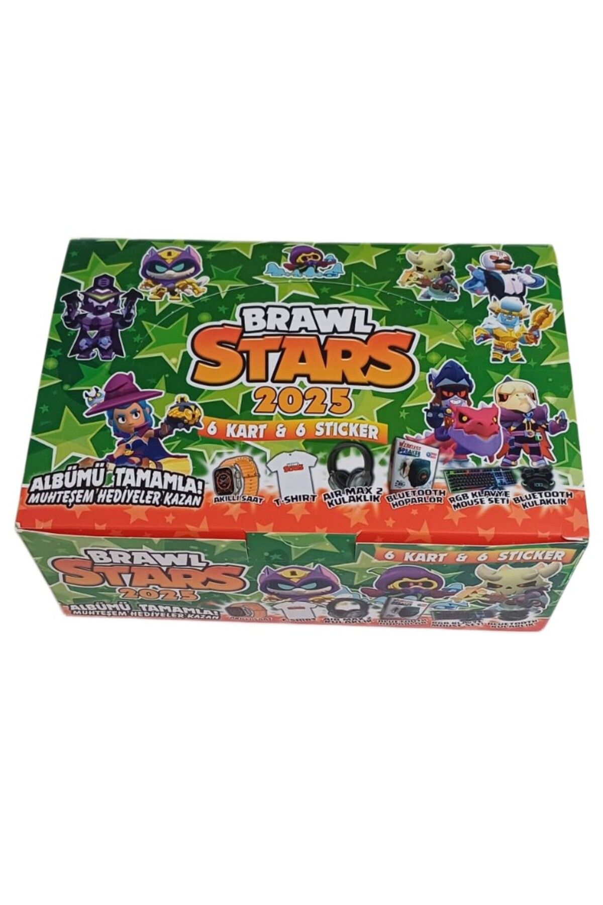 Toys Brawl Stars 48 Mini Kutulu Oyun Kartları 2025 Albümü Tamamla Toplam 288 Kart Ve Stickers