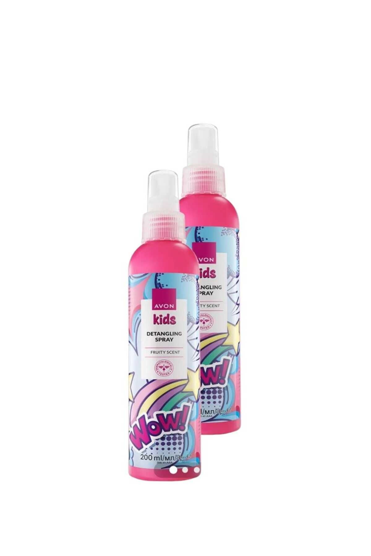 AVON Kids Meyveli Kokulu Saç Açıcı Sprey 200ml 2'li Set