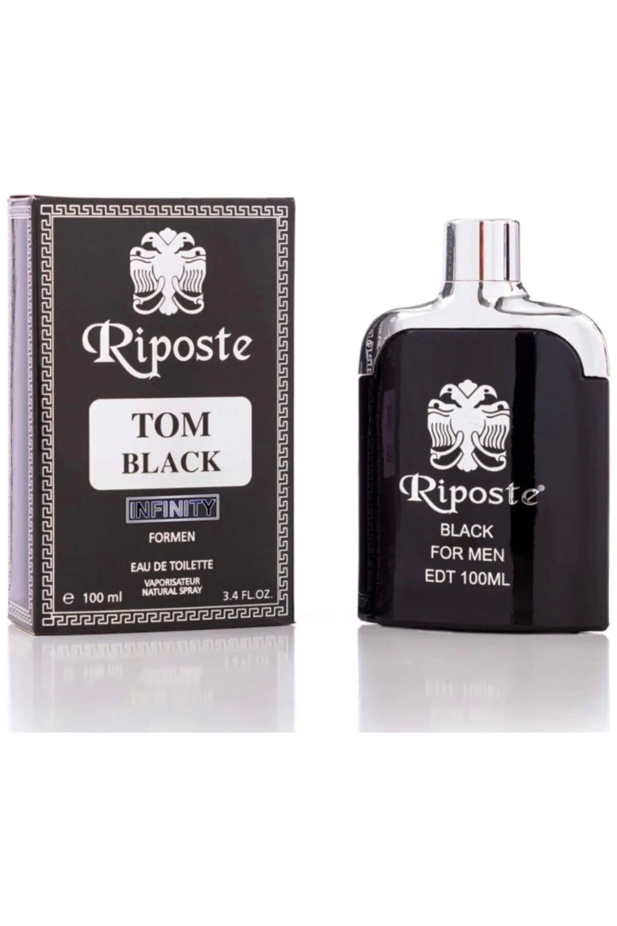 YenisiniAl Riposte 24 Saat Etkili Erkek Parfüm - Tom Black - For Men 100 Ml