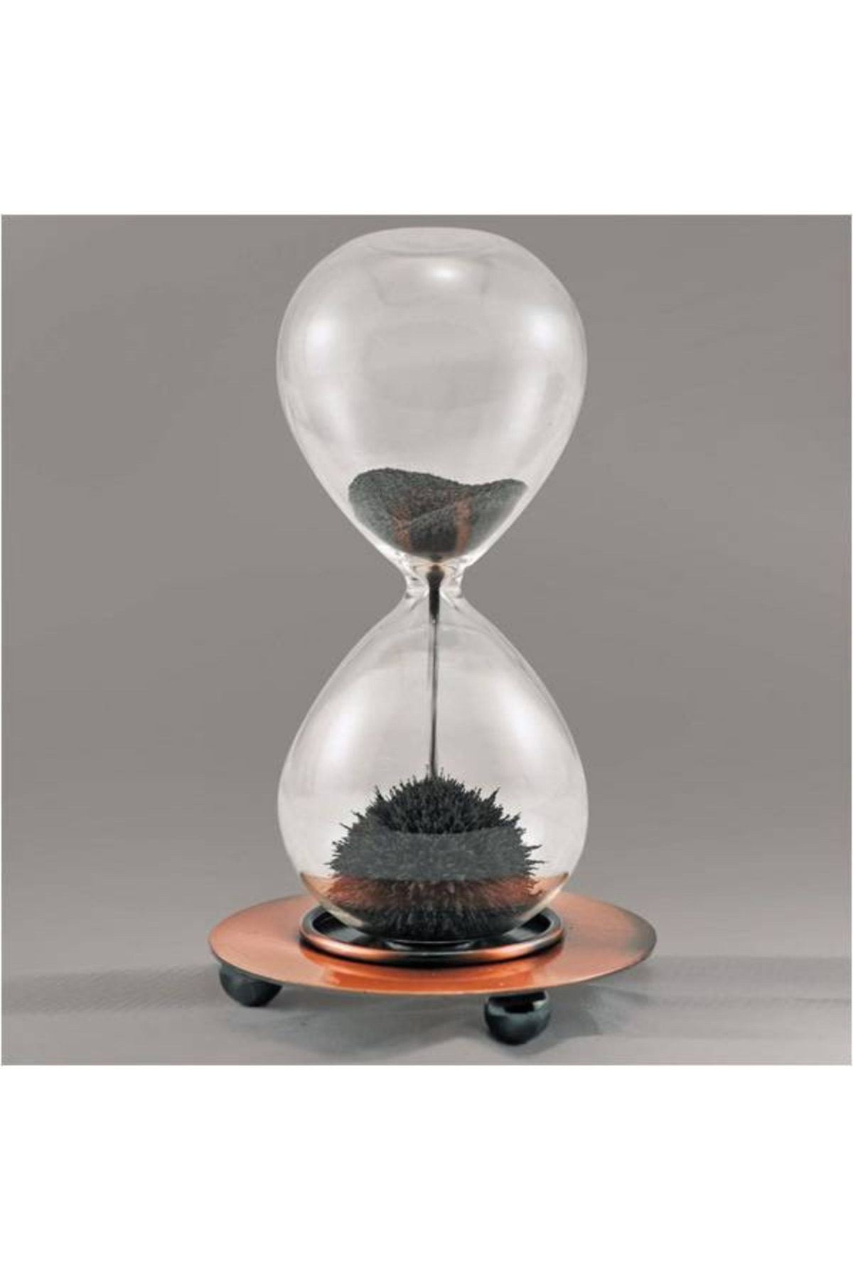 Motivart Manyetik Metal Tozlu Kum Saati