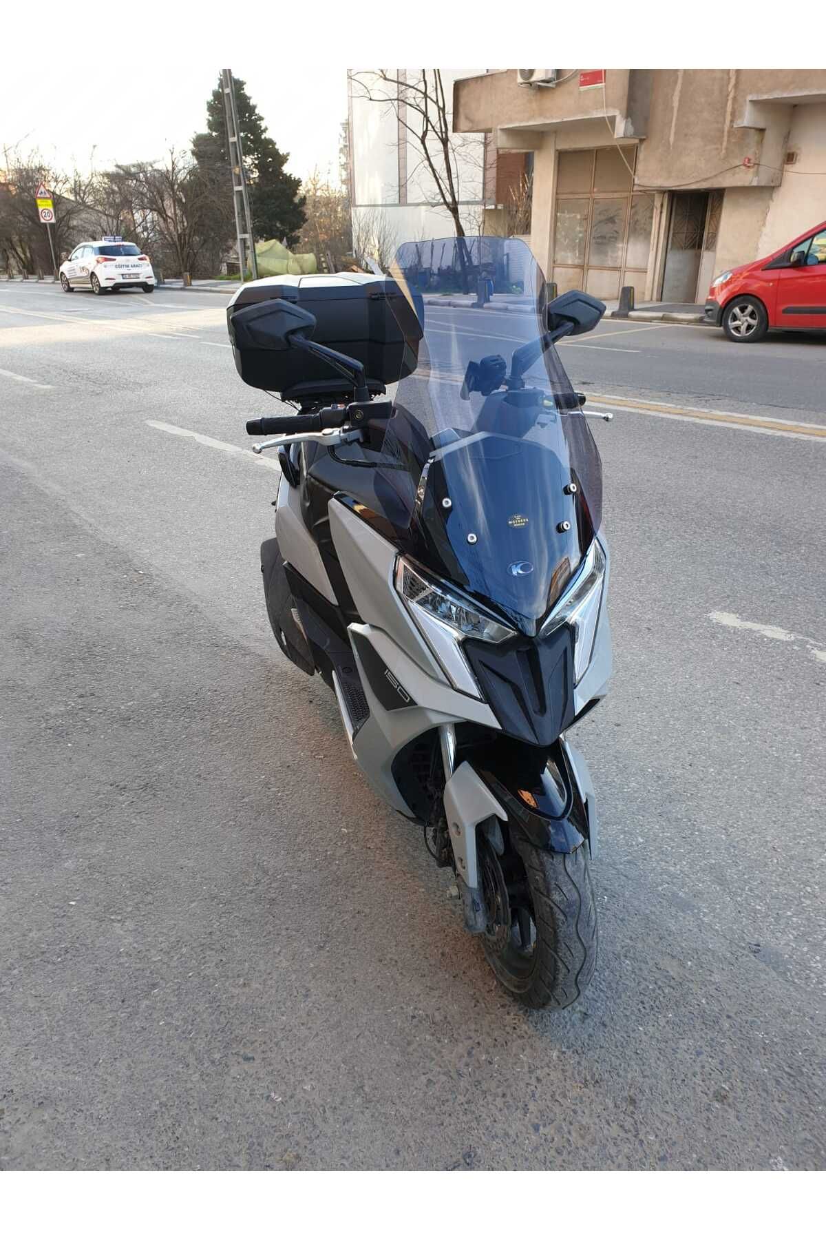 Kymco Dink R 150 Siperlik Ön Cam 2023-2025 Model 68cm Füme Renkli 4mm