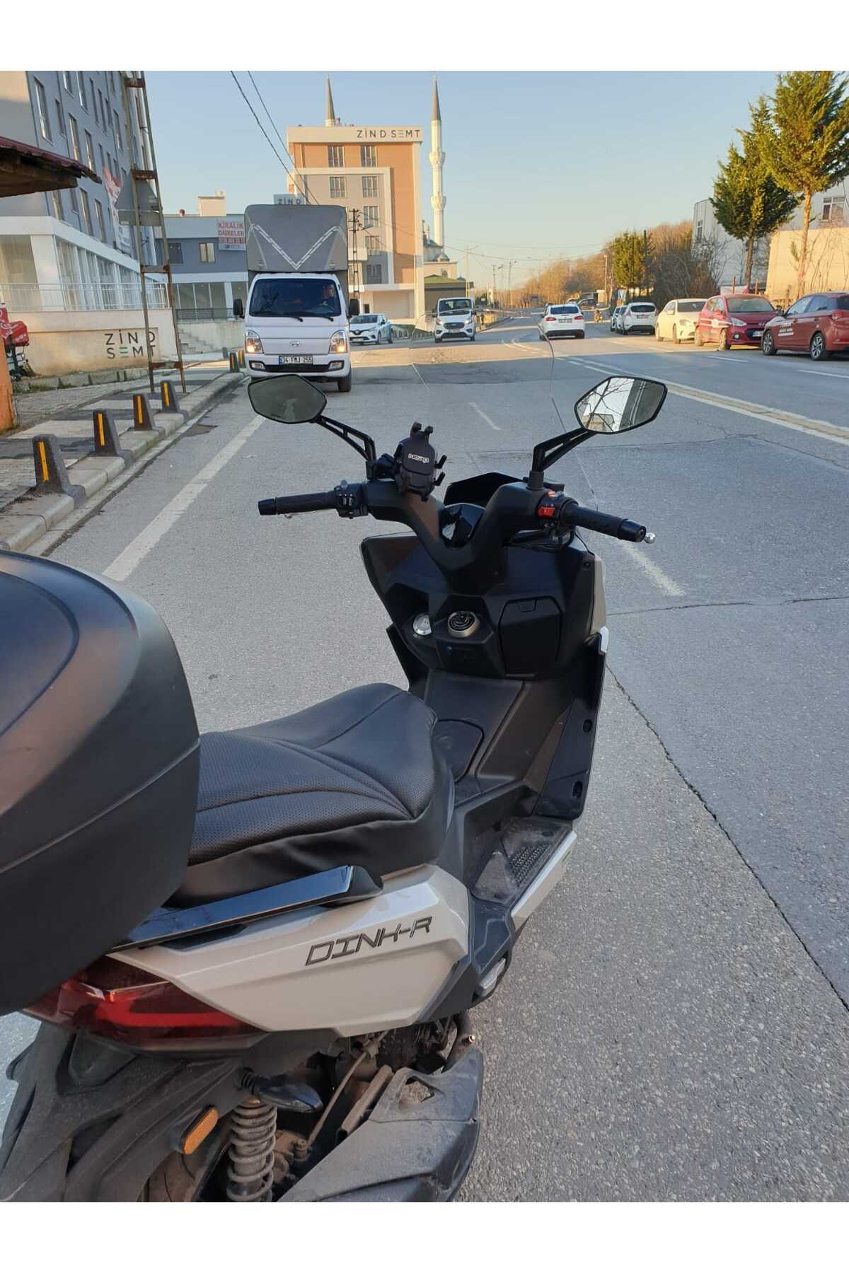 Kymco Dink R 150 Siperlik Ön Cam 2023-2025 Model 77cm Şeffaf Renkli 4mm
