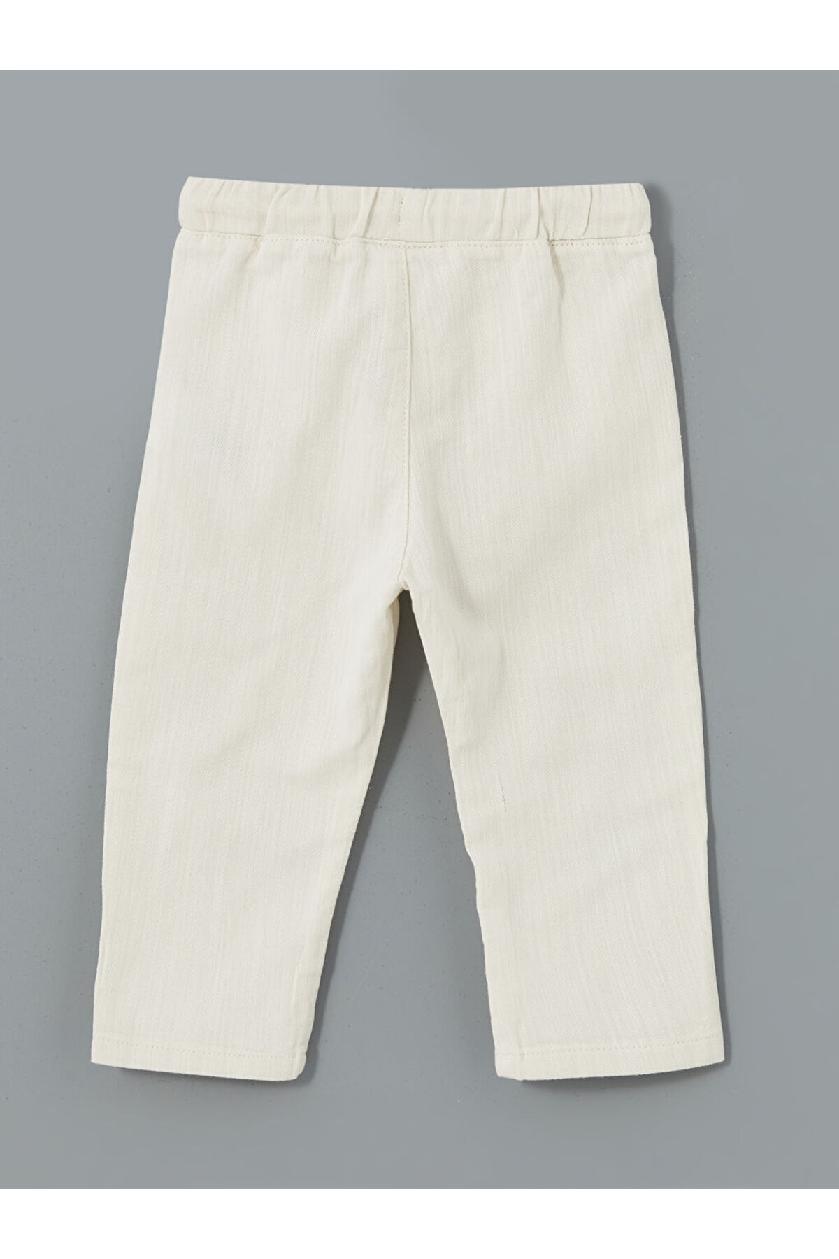 LC Waikiki LCW Kids Beli Lastikli Gabardin Erkek Bebek Pantolon fotoğrafı 2 (önizleme)