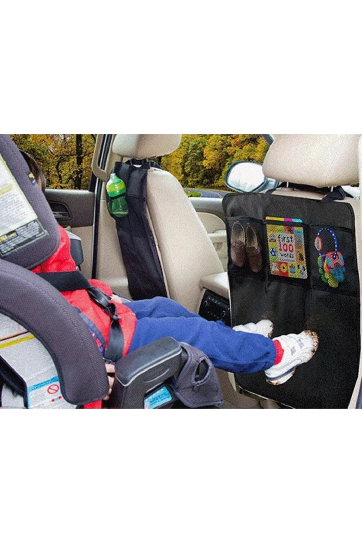 mc.pierobaby Araba Koltuk Arkası Koruyucu Kılıf File Cepli Organizer 1 Adet fotoğrafı 2 (önizleme)
