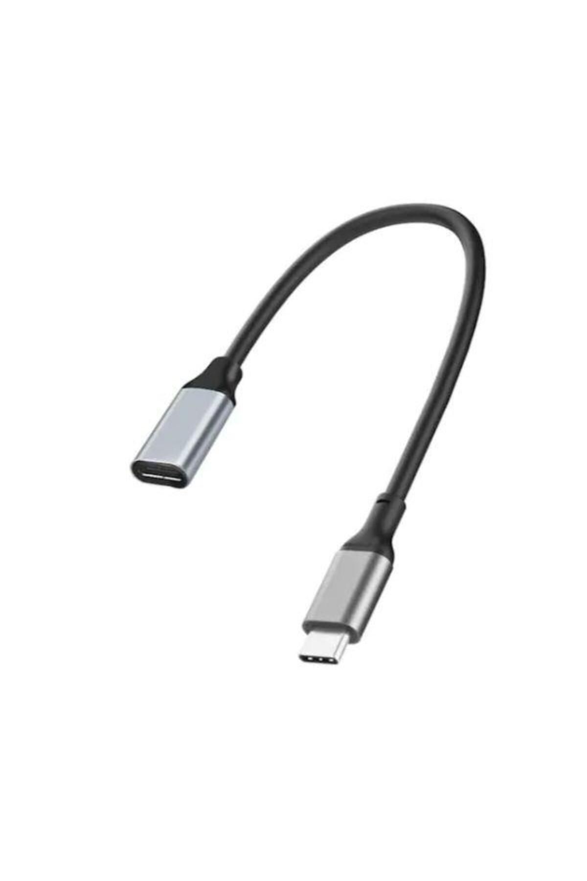 KEEPRO Type C Usb 3.1 Dişi - Erkek Data Uzatma Kablosu 50cm