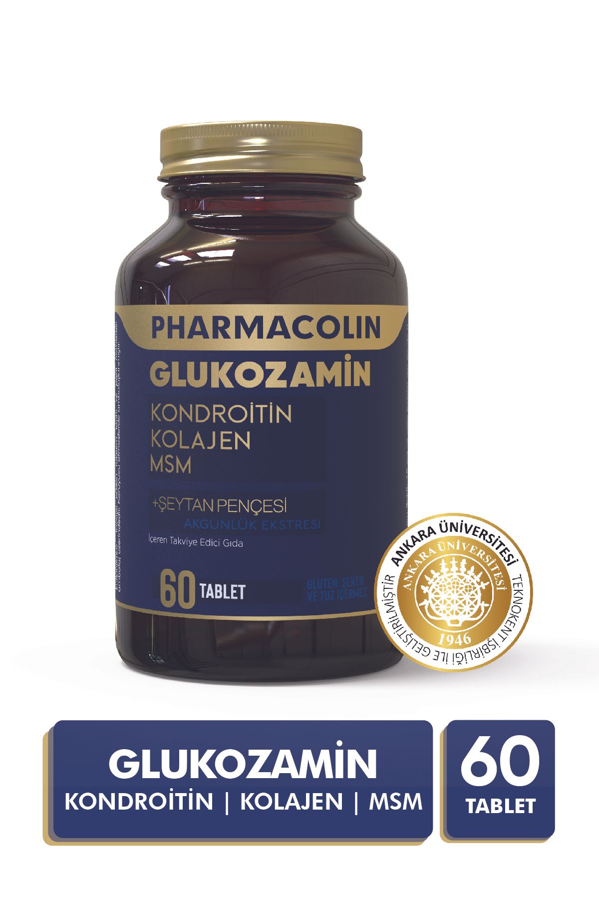 Pharmacolin Glukozamin 60 Tablet (EKLEM SAĞLIĞI)