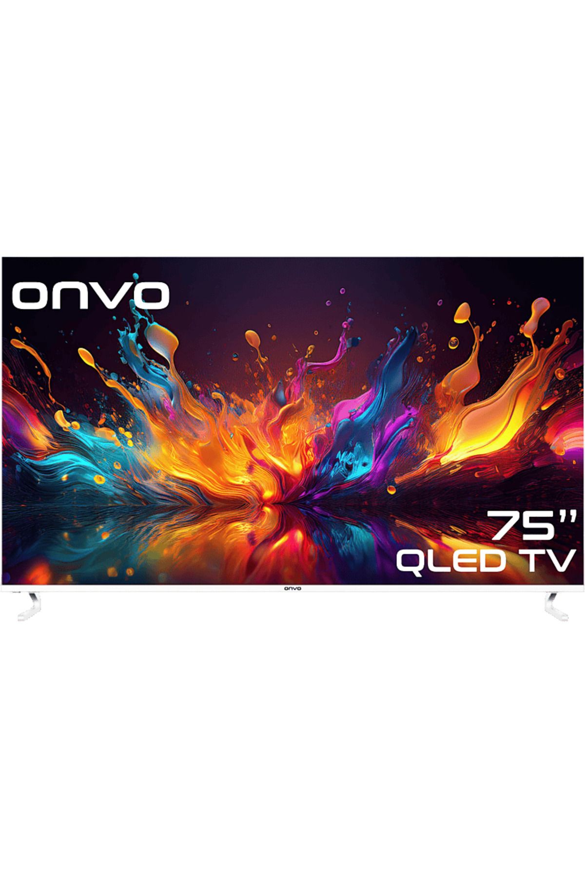 ONVO 75OVF9000UQ 75" 190 Ekran Uydu Alıcılı 4K Ultra HD Google Smart QLED TV