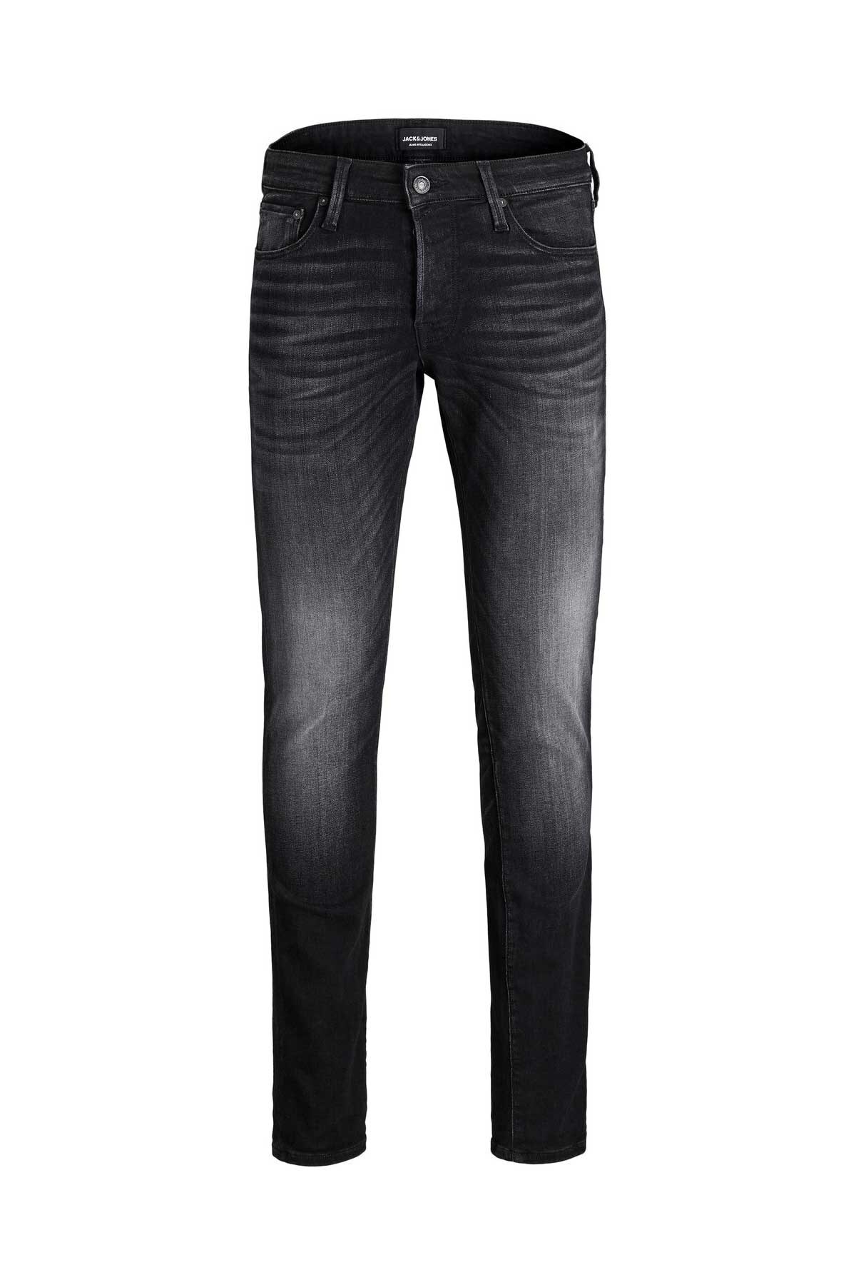 شلوار جین مردانه راسته فاق نرمال | جک اند جونز Jack & Jones 12162430-SYH - تصویر 5