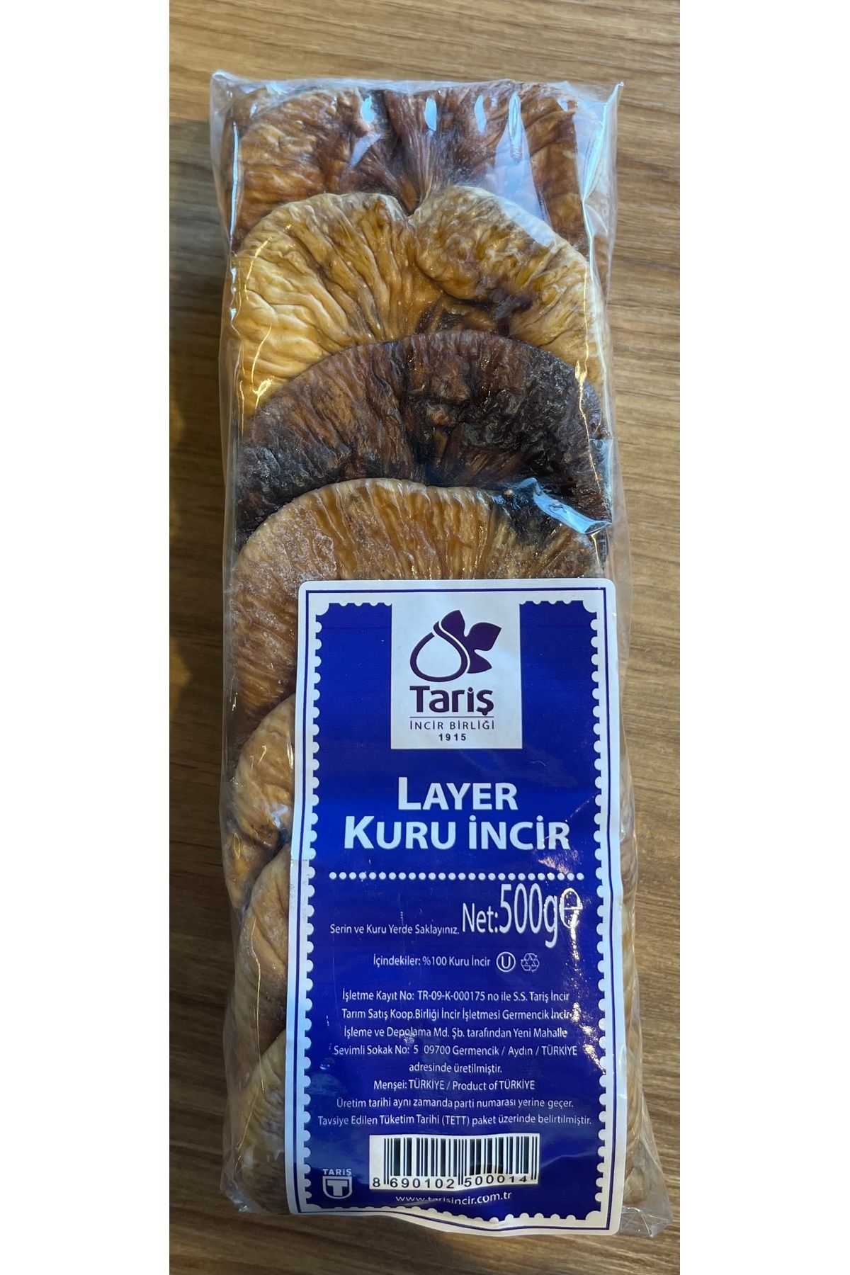 Tariş Tariş layer kuru incir 500g