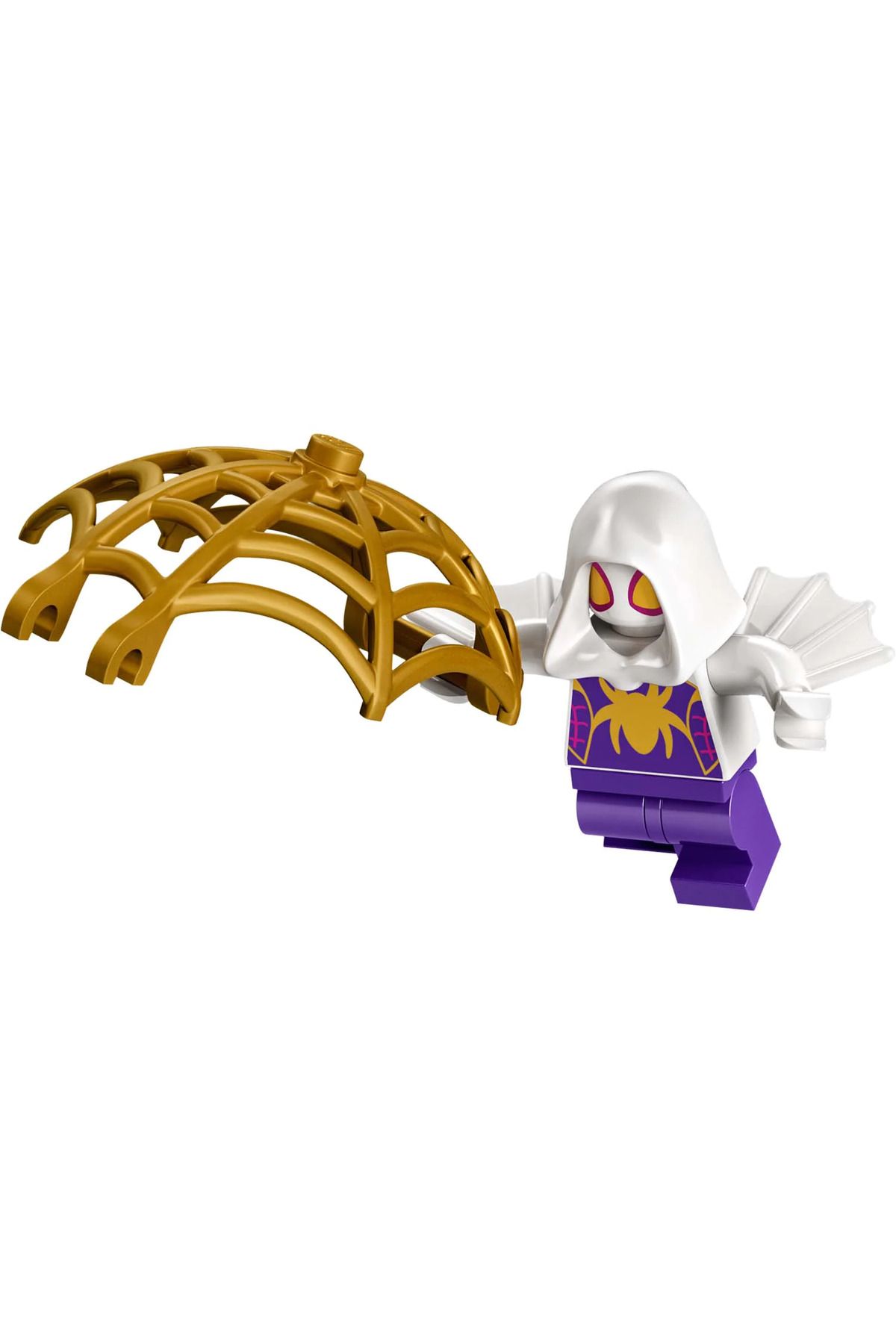 brickland Marvel LEGO- YENİ Ghost-Spider ve Büyük Ağ Orijinal Minifigür