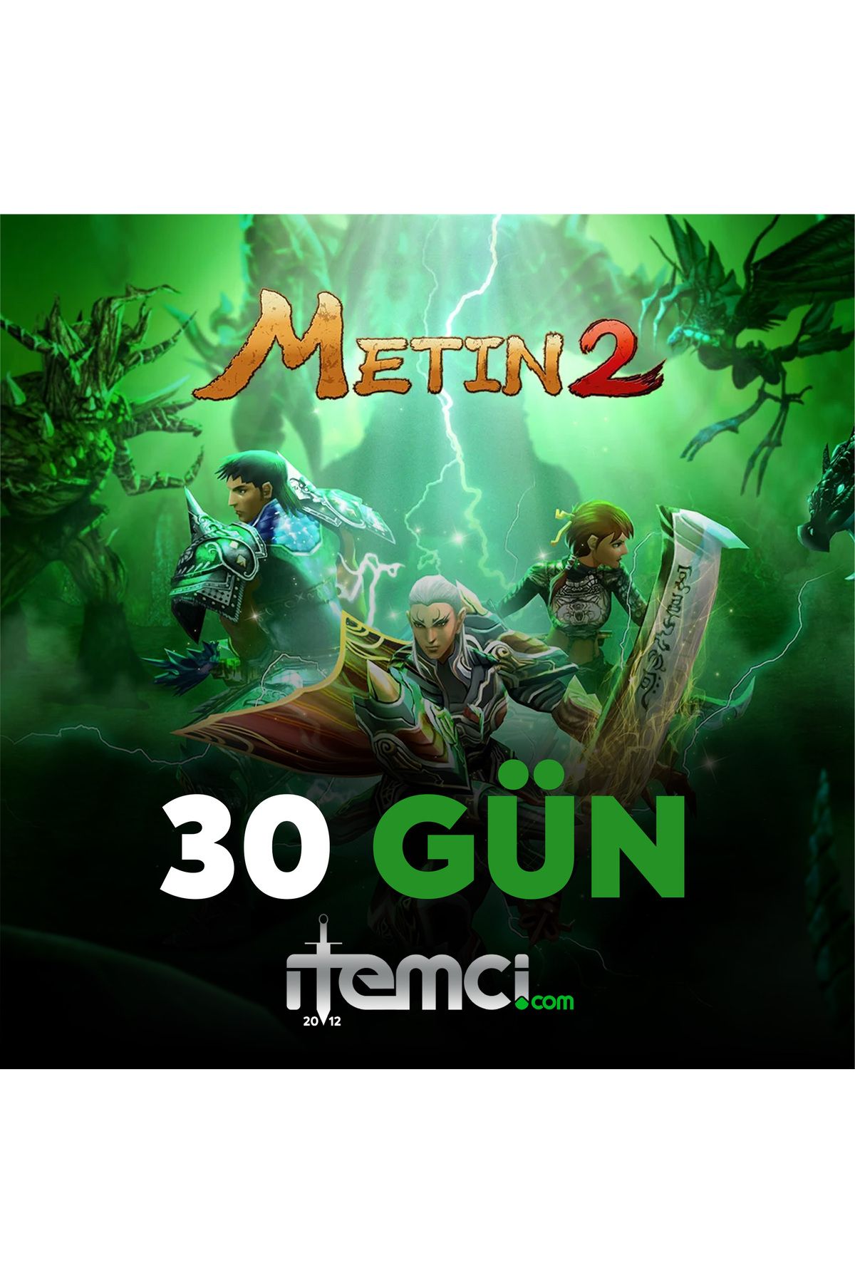 Gameforge Metin2 DRAGON 30 Gün