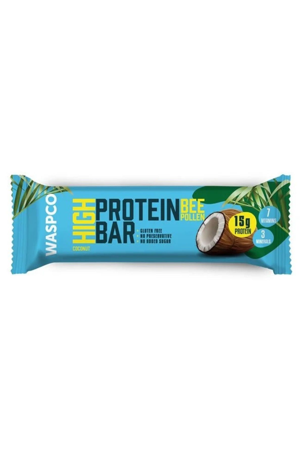 Waspco Hindistan Cevizli Yüksek Protein Bar 50 gr