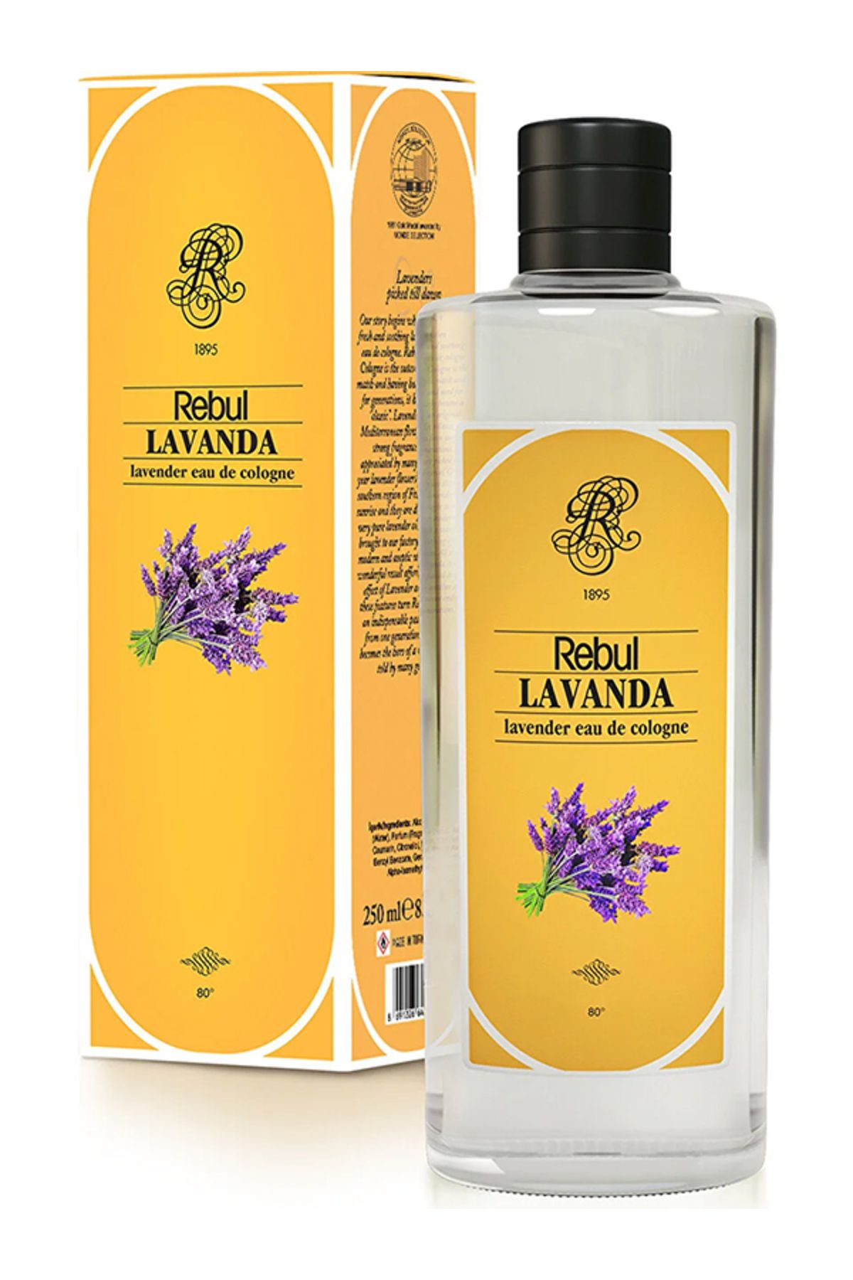 Rebul Lavanda 250 ml Cam Şişe