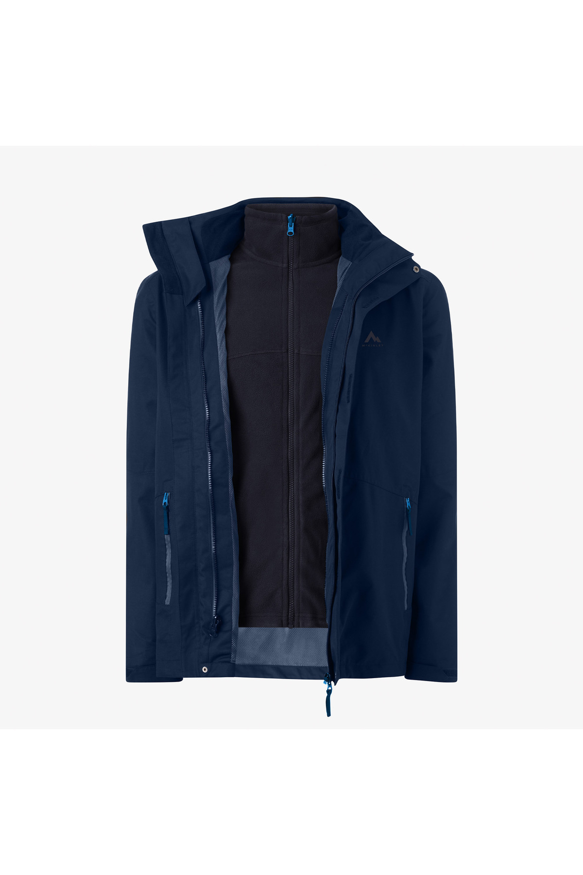 McKinley Terang 3in1 Erkek Lacivert Outdoor Mont — آبی 429032 — تصویر 6 از 6