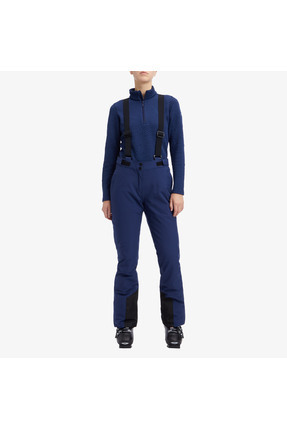 Mc Kinley Dina II Kadın Lacivert Askılı Kayak Pantolonu