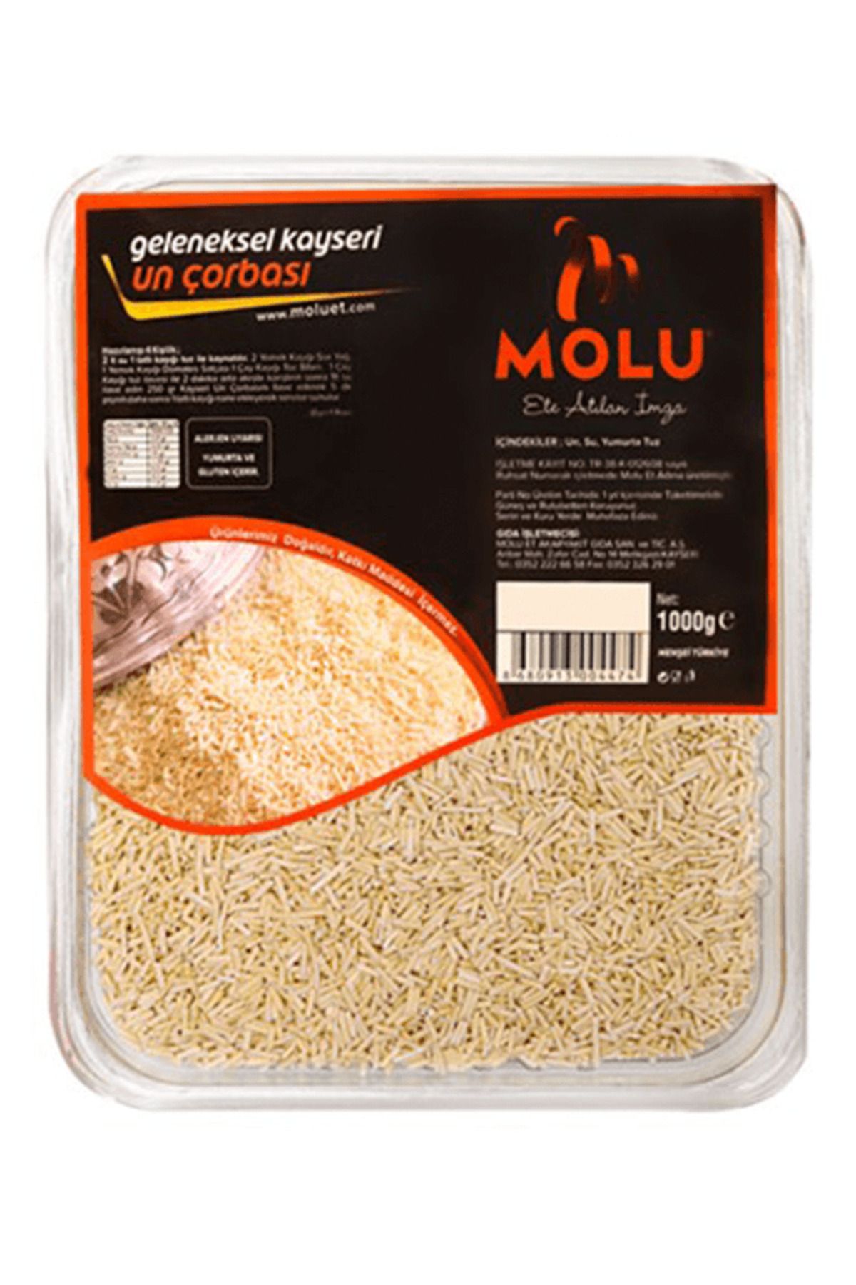 MOLU ET Kayseri Un Çorbası 1 Kg