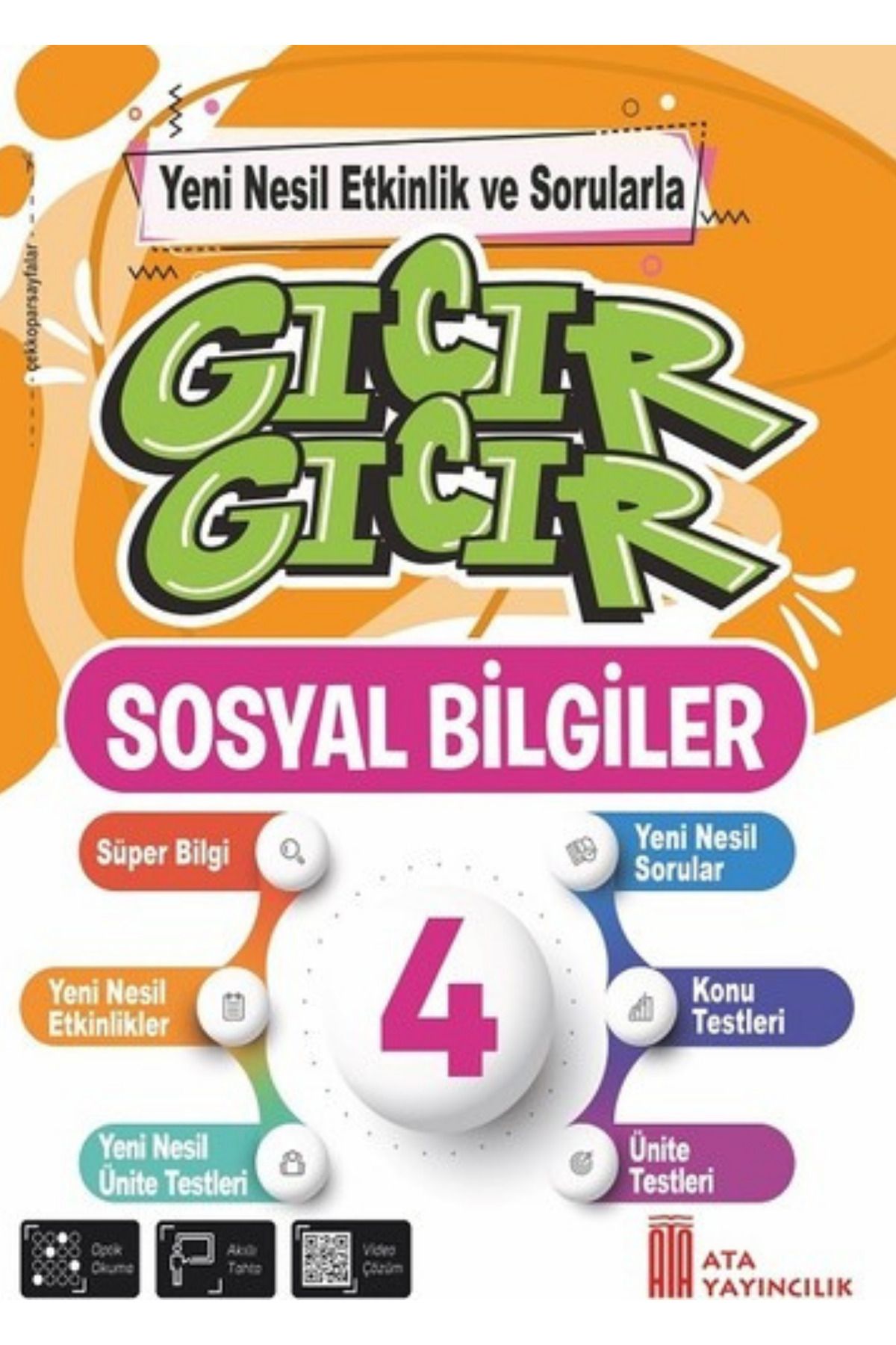 Ata Yayıncılık 4. Sınıf Gıcır Gıcır Sosyal Bilgiler