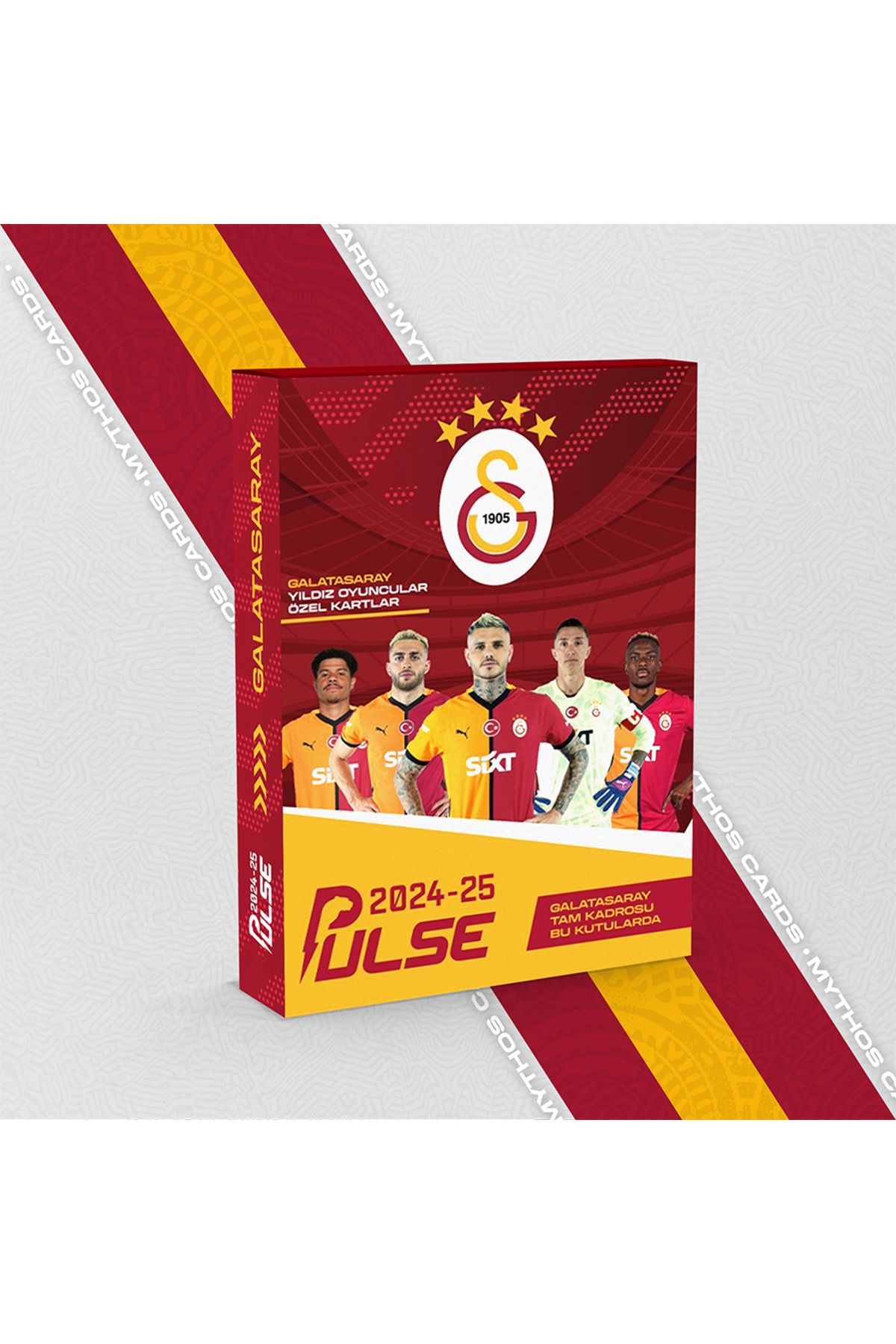 Asepto Pulse Futbolcu Kartları 2024-2025 Taraftar 12 kart