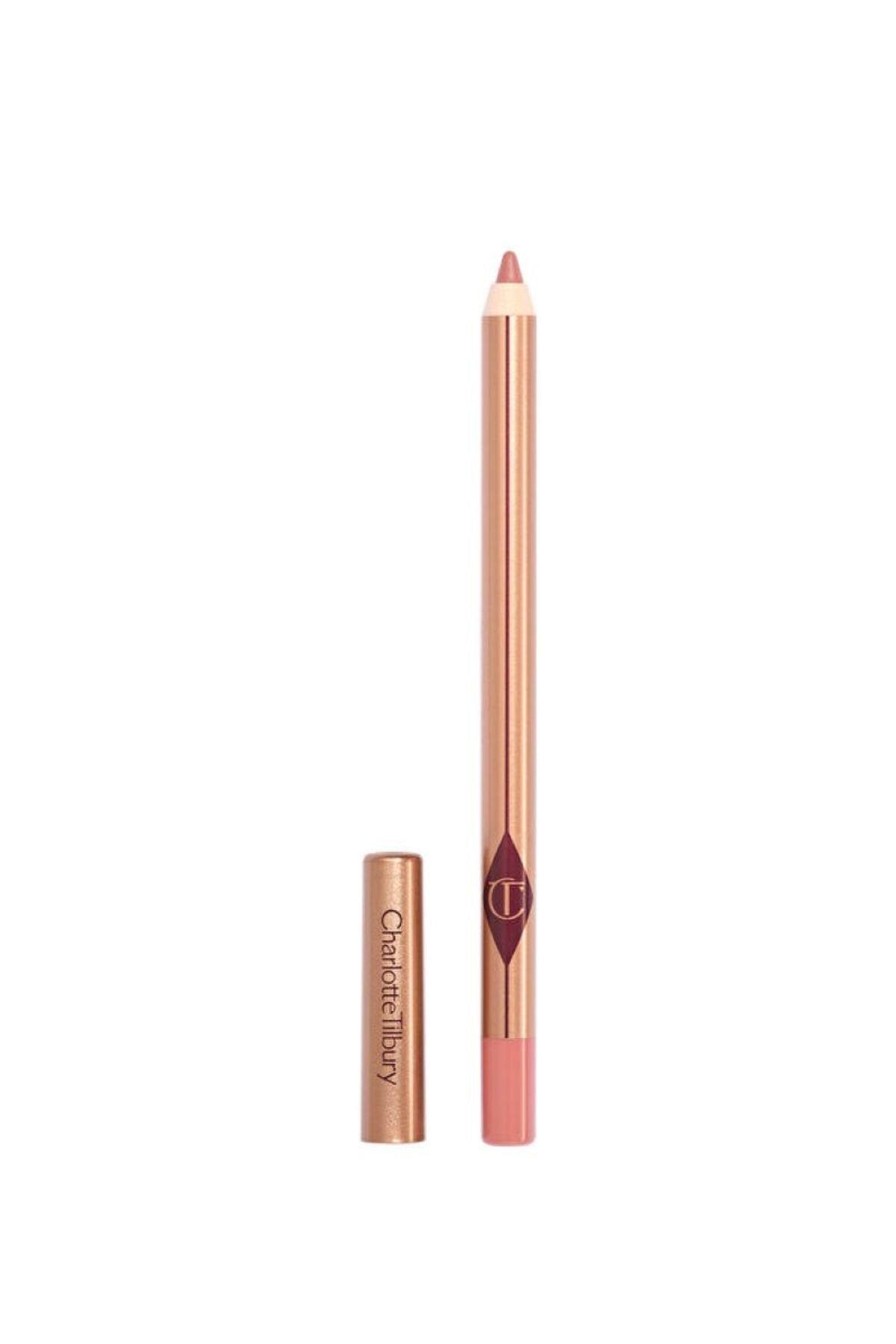 charlotte tilbury Yeni ve Yumuşak Dokusu İle Suya Dayanıklı Kalıcı Dudak Kalemi-PILLOW TALK FAIR