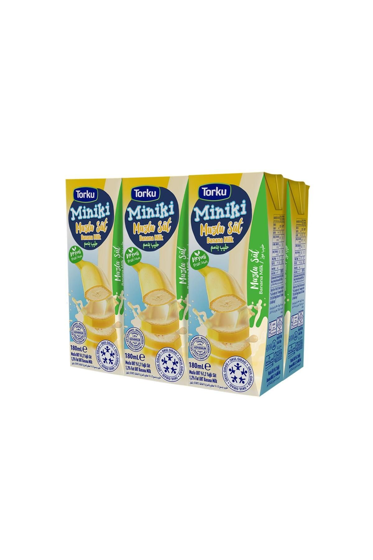 Torku Miniki Muzlu Süt 180 Ml X 6 Adet