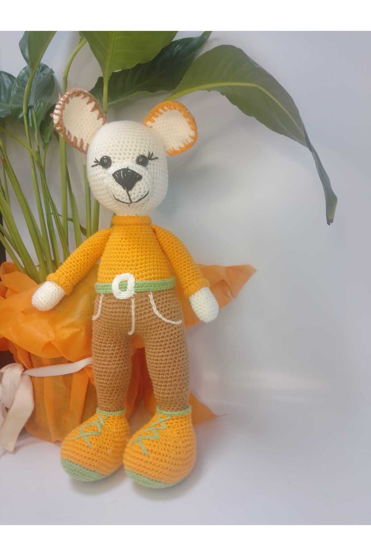 GÇA Moda Amigurumi Sevimli Köpüş 40 cm