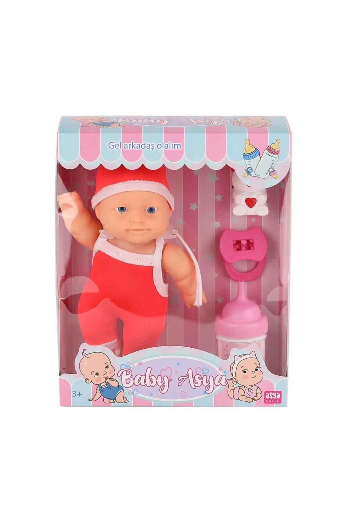 gcaksesuar Nessiworld 7008 Biberonlu Bebek Baby Asya -Asya Oyuncak