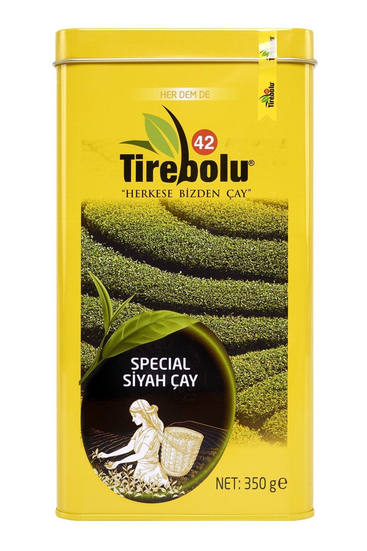 Tirebolu Dökme Siyah Çay Teneke Kutu 350 gram