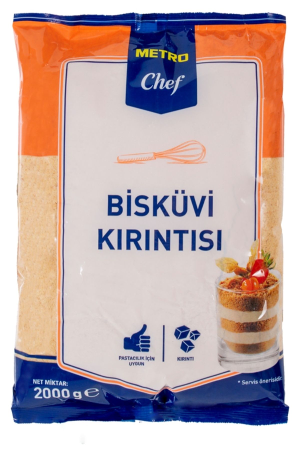 Metro Chef Bisküvi Kırıntısı 2000 G BURFEZ