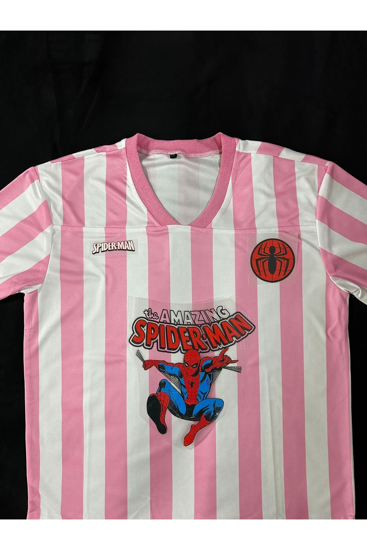 1blood Pembe SPİDER Jersey  V Yaka Forma