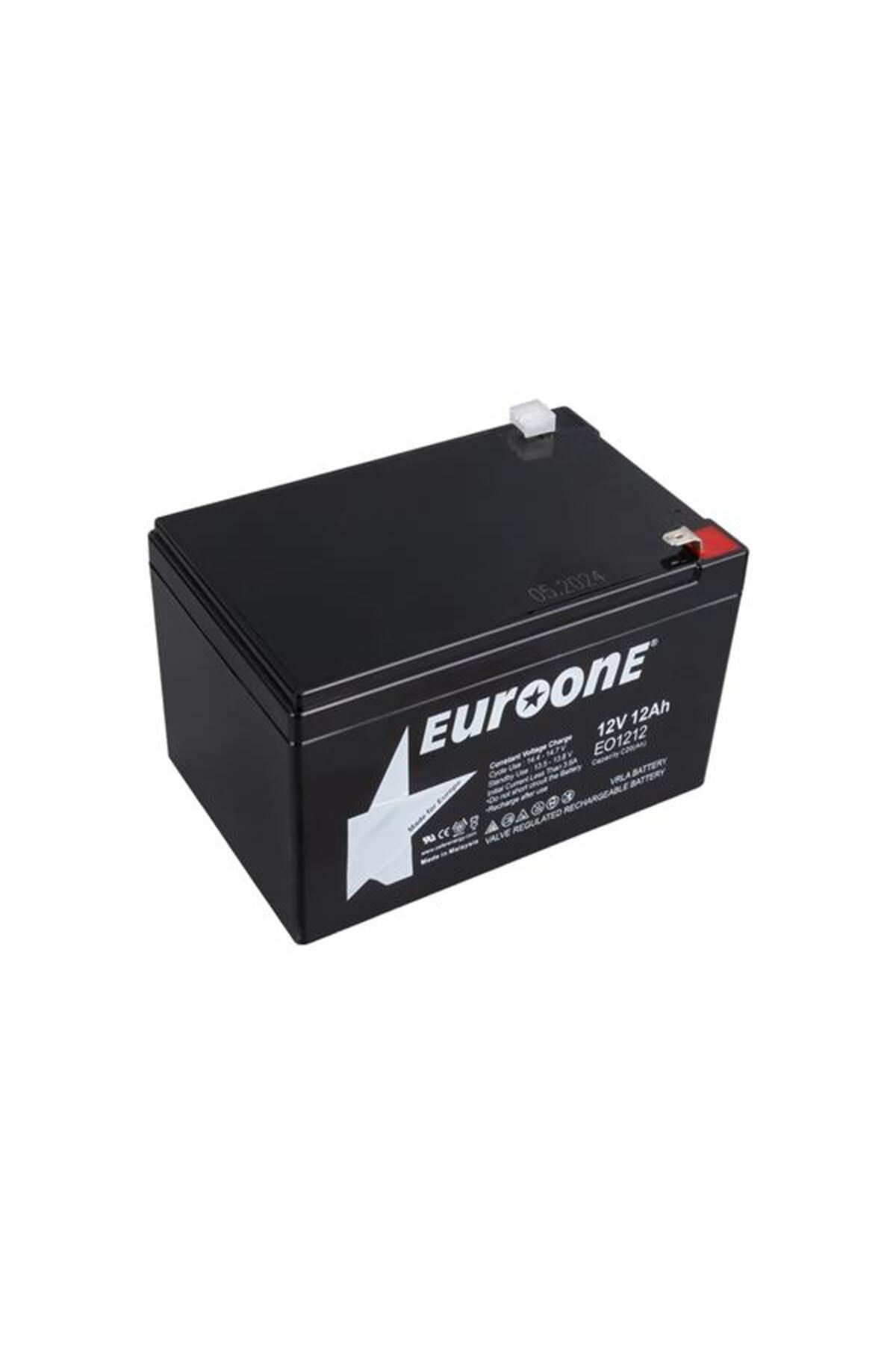 ShopZum Euroone Eo-1212 12 Volt - 12 Amper Akü (151 X 98 X 95 Mm)