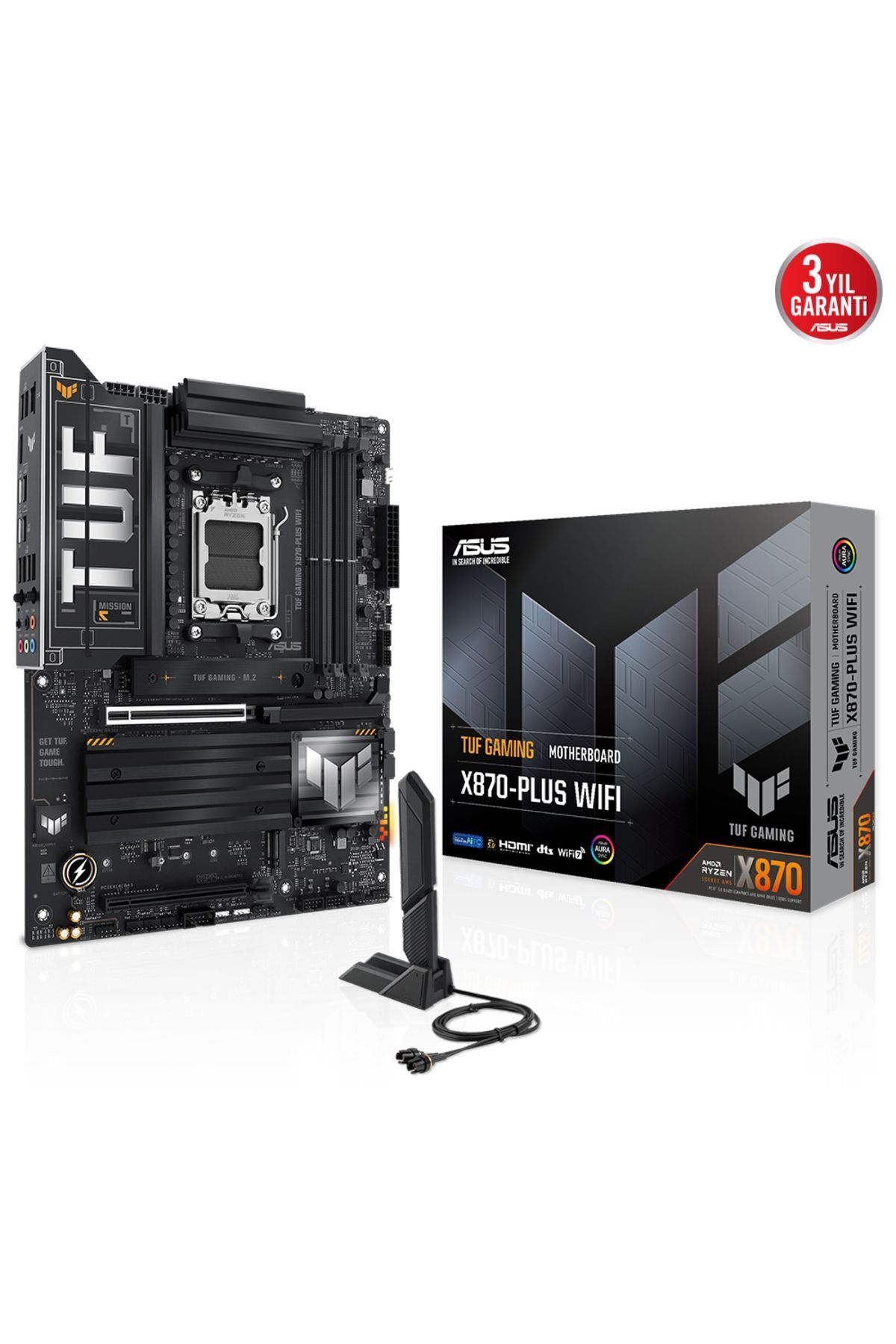 ASUS-Tuf Gaming X870-Plus Wifi - Amd Am5 Ddr5 Atx Card 2