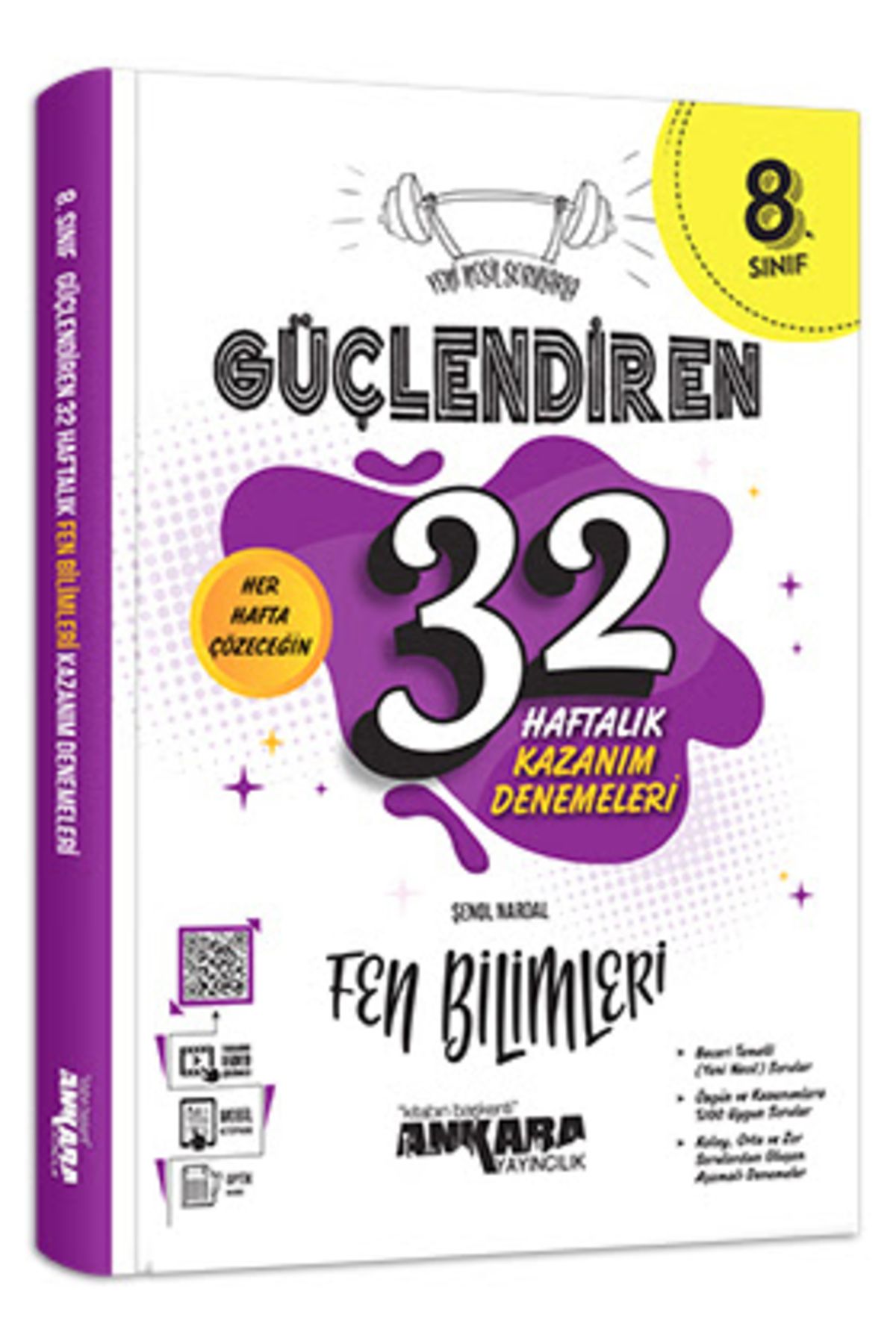 Kırtasiye seti ve 8. Sınıf Güçlendiren 32 Haftalık Fen Bilimleri Kazanım Denemeleri Kırtasiye seti ve 8. Sınıf Güçlendiren 32 Haftalık Fen Bilimleri Kazanım Denemeleri