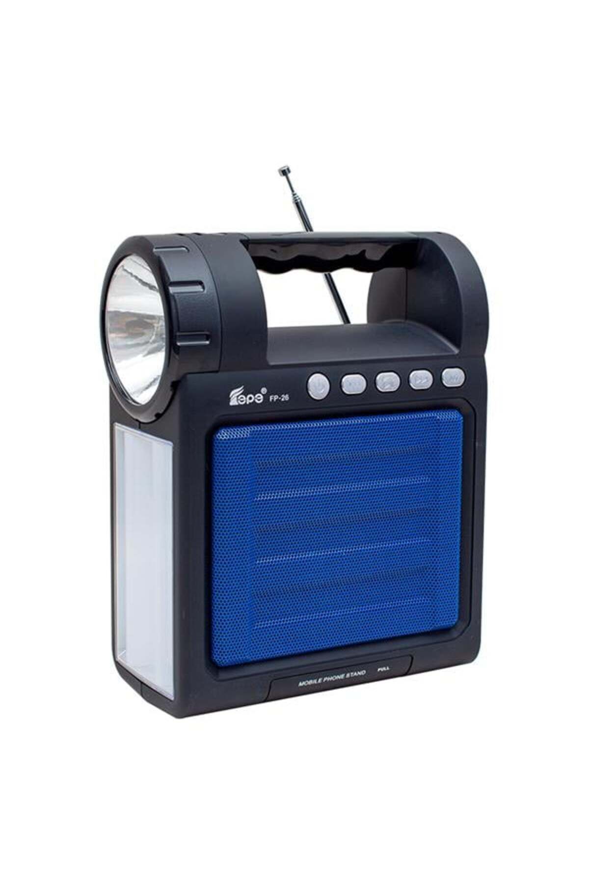 DENİZ Magicvoice Fp-26 Usb/Sd/Fm/Bluetooth Destekli Fenerli Taşinabilir Hoparlör