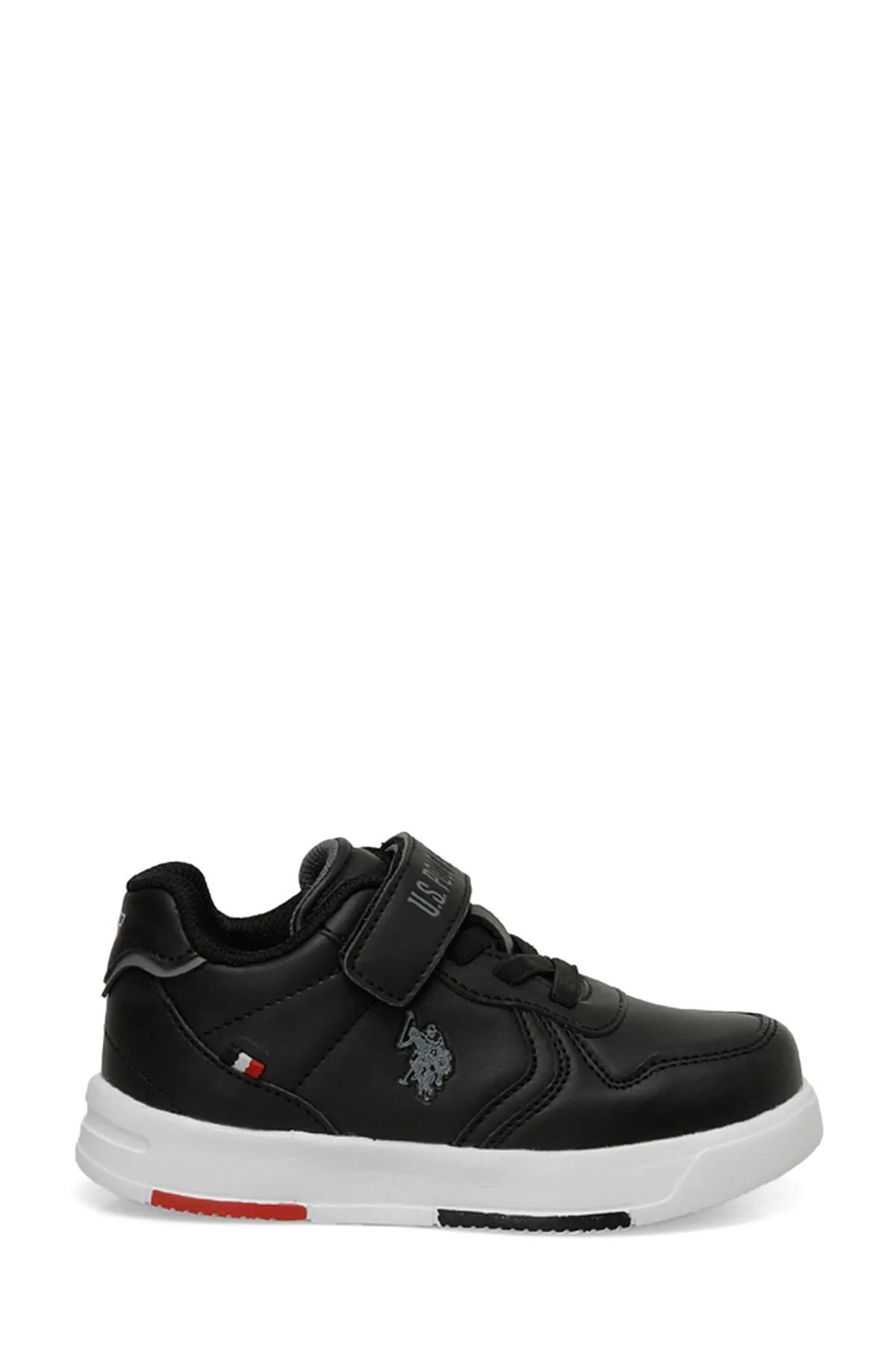 U.S. Polo Assn.-Andrei Ptk Boy's Black Sneakers 1