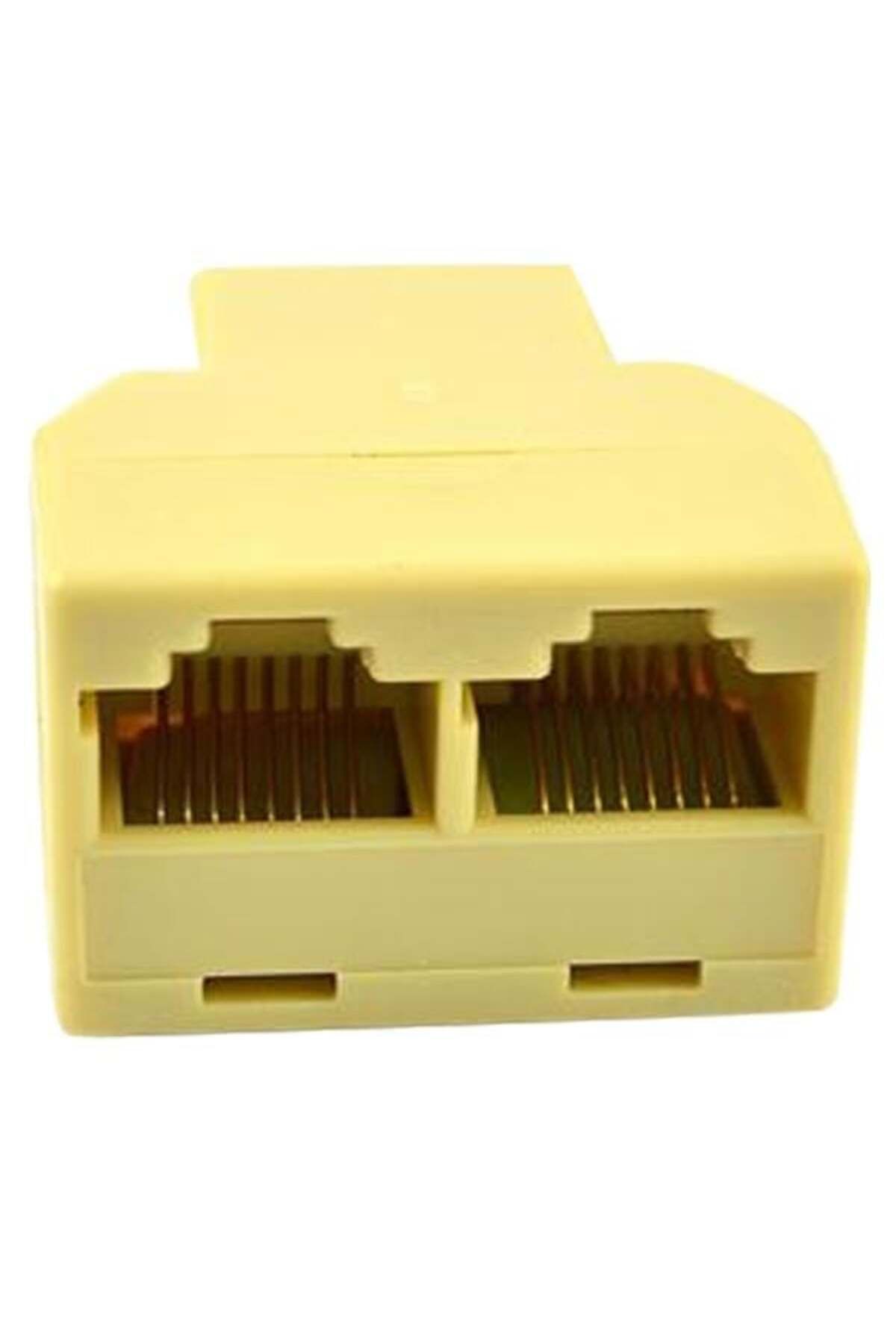 DENİZ Rj 45 1 DiŞi/2 DiŞi ÇeviRiCi 8P8C (Dağitici-Çoklayici)