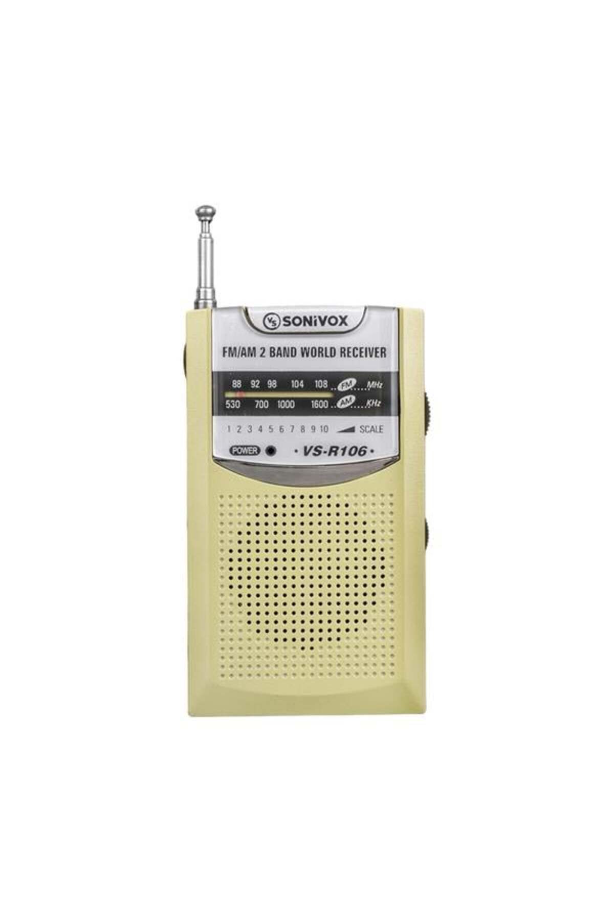 DENİZ Sonivox Vs-r106 Gold Renk Cep Tipi Analog Fm Radyo