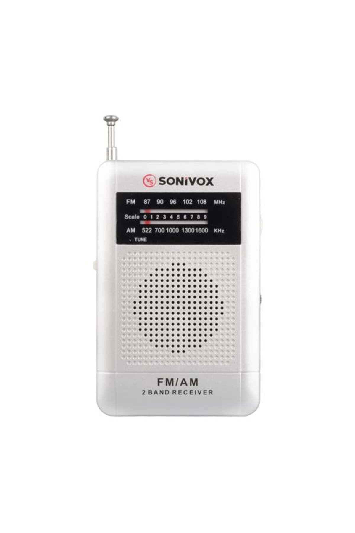 DENİZ Sonivox Vs-r115 Gümüş Renk Cep Tipi Analog Fm Radyo