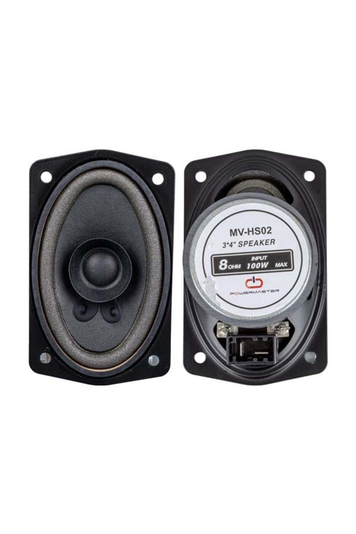 nerede bulurum Voice Mv-hs02 3x4 7.5x10 Cm 8 Ohm Max 100 Watt Oval Oto Hoparlör